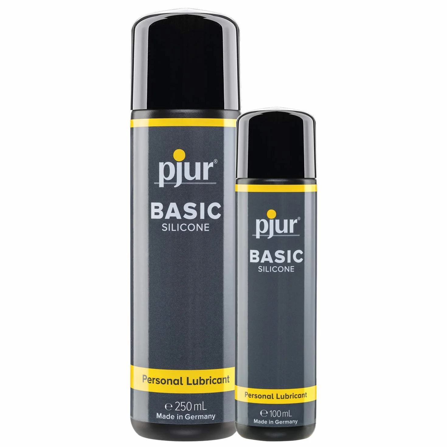 pjur BASIC Silicone- lubrykant silikonowy idealny dla początkujących - nadaje się do prezerwatyw i się nie klei - dla mężczyzn i kobiet (100ml)