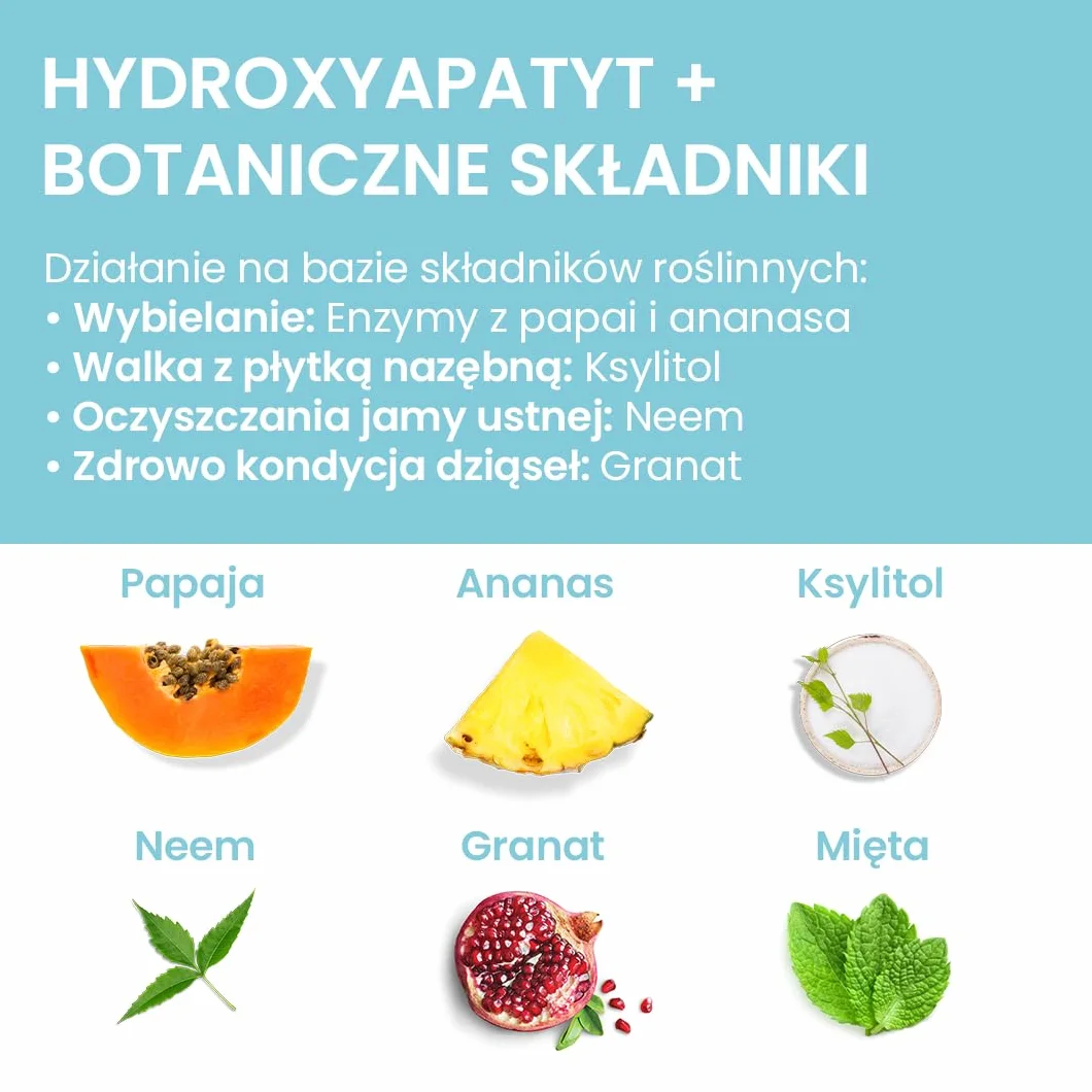 Himalaya Botanique Wybielająca hydroksyapatytowa pasta do zębów 113g