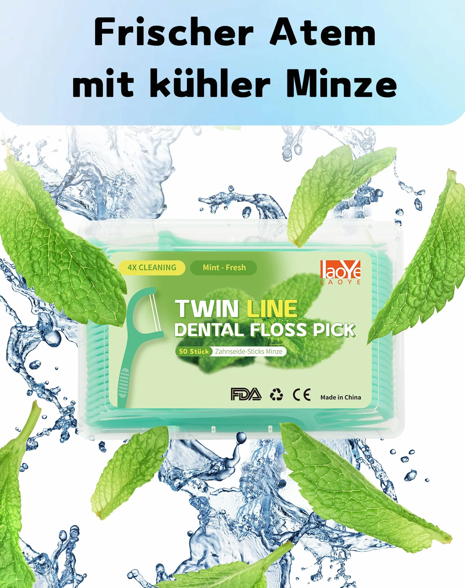 Nić dentystyczna pałeczki mięty 200 szt. nić dentystyczna twin line dental floss mint 4 x środek do czyszczenia zębów przestrzenie doopelten nici dentystyczne Stick nić dentystyczna wykałaczki o smaku