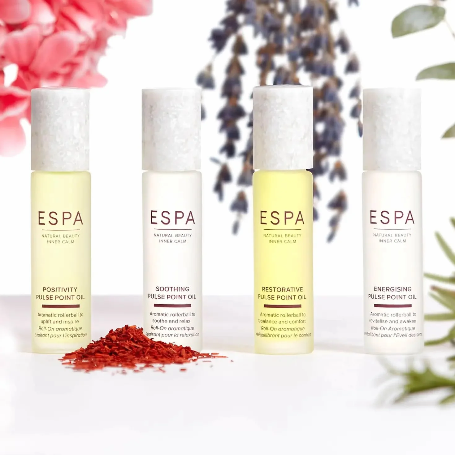 ESPA | Energetyzujący olejek z punktami pulsacyjnymi, 9 ml, mięta pieprzowa, eukaliptus i rozmaryn, certyfikat COSMOS Natural