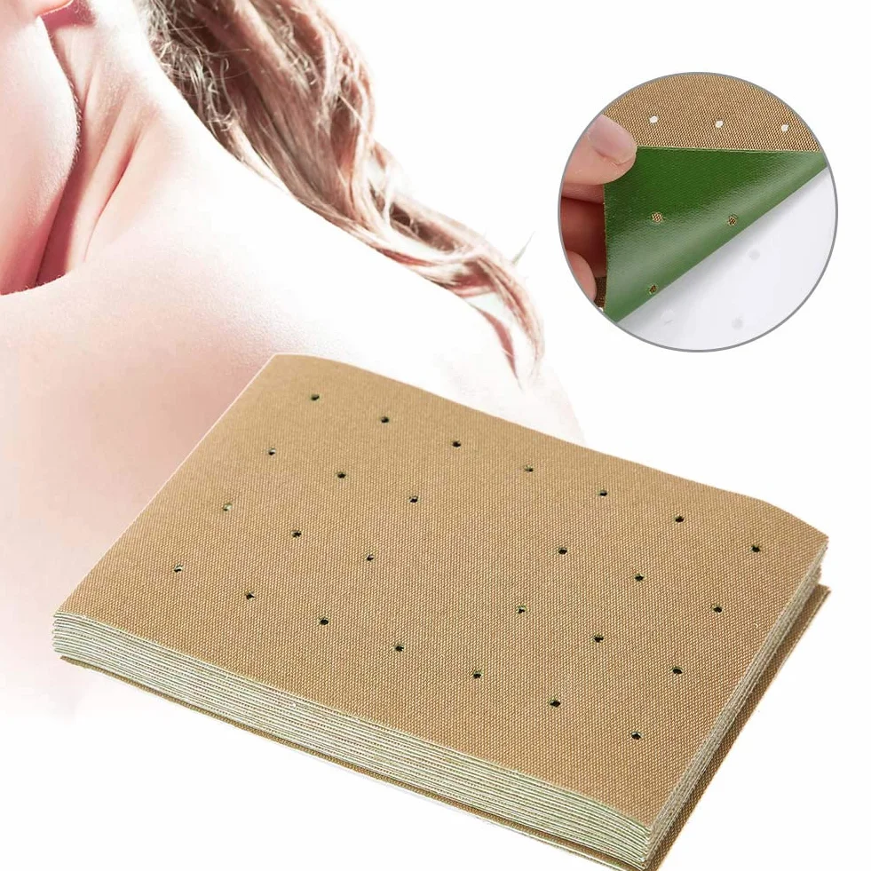 Naklejka Moxibustion, plaster łagodzący ból, 20 części/pudełko, samorozgrzewająca się łatka łagodząca ból, plaster rozgrzewający do łagodzenia bólu karku, ramion i pleców