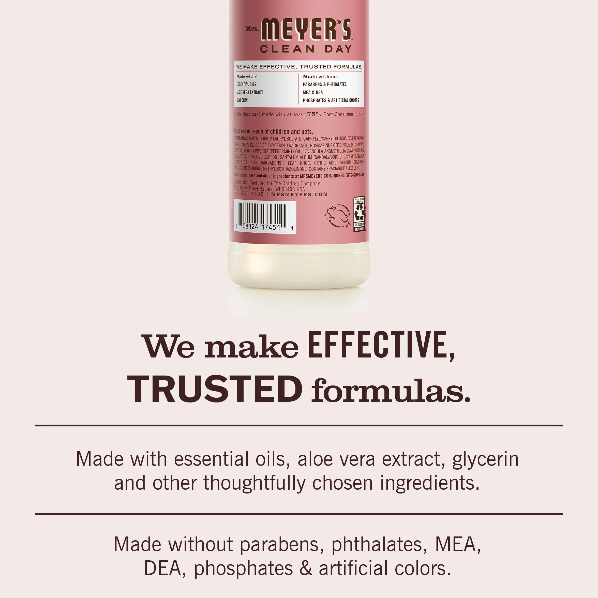 Mrs. Meyer's Liquid Dish Soap Rosemary 16 oz