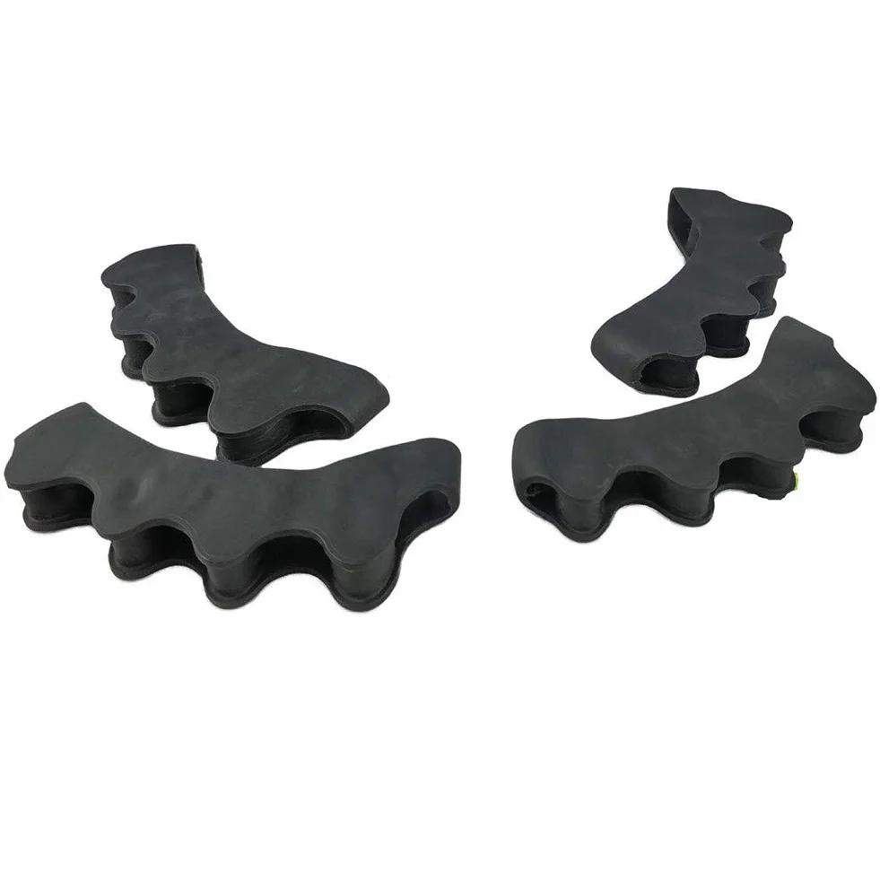 6 x separator palców hallux Valgus szyna na palce palce dla kobiet i mężczyzn - ochrona balowa bandaż również do butów - korekta młotka wyściółka na piłkę nożną I na nogę
