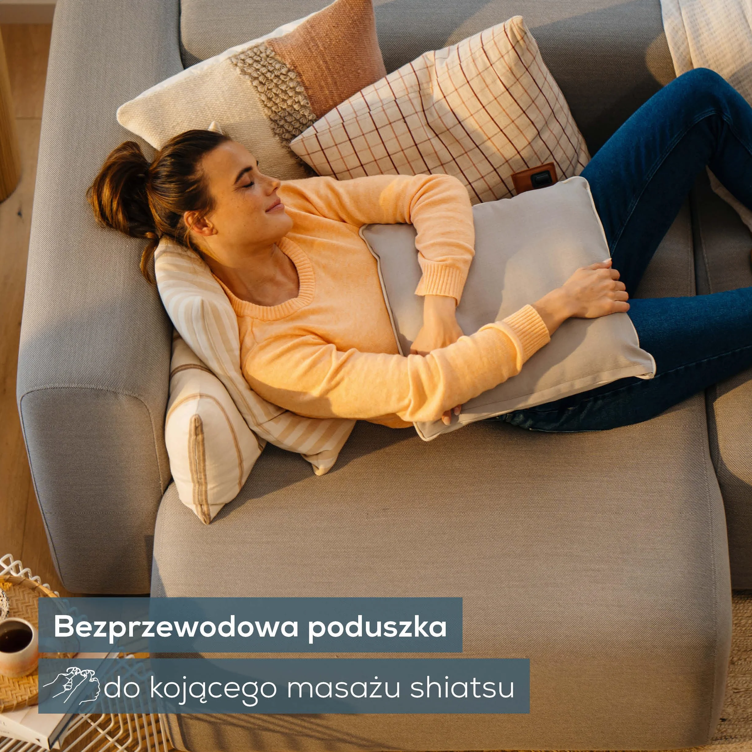 Beurer MG 139 akumulatorowa poduszka do masażu Shiatsu z funkcją ogrzewania, bezprzewodowa