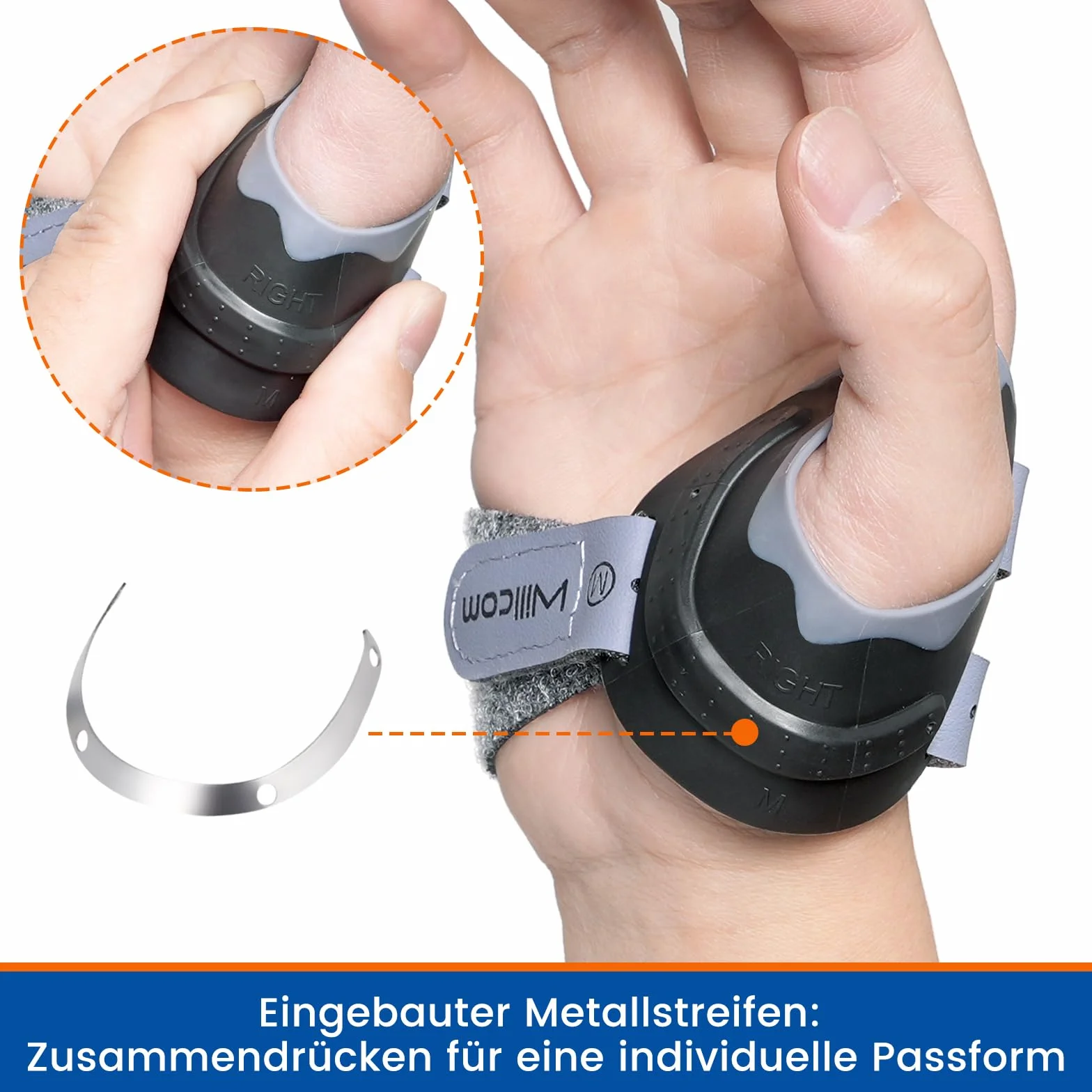 CMC Ortho orteza kciuka stabilizacja stawu siodełkowatego lewa L