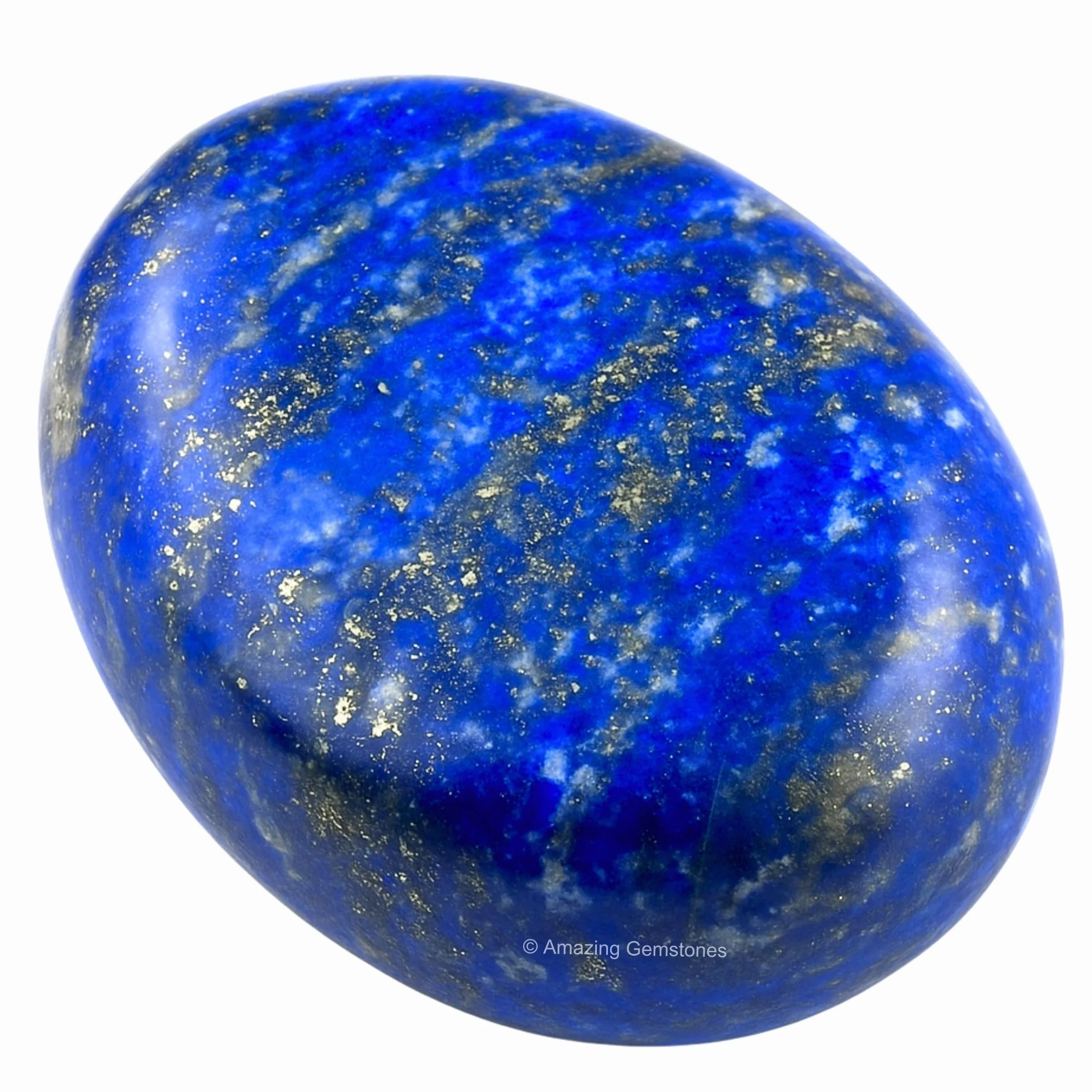 Lapis Lazuli Crystal Palm Stone Naturalny kamień leczniczy do równoważenia czakry duchowego powodzenia