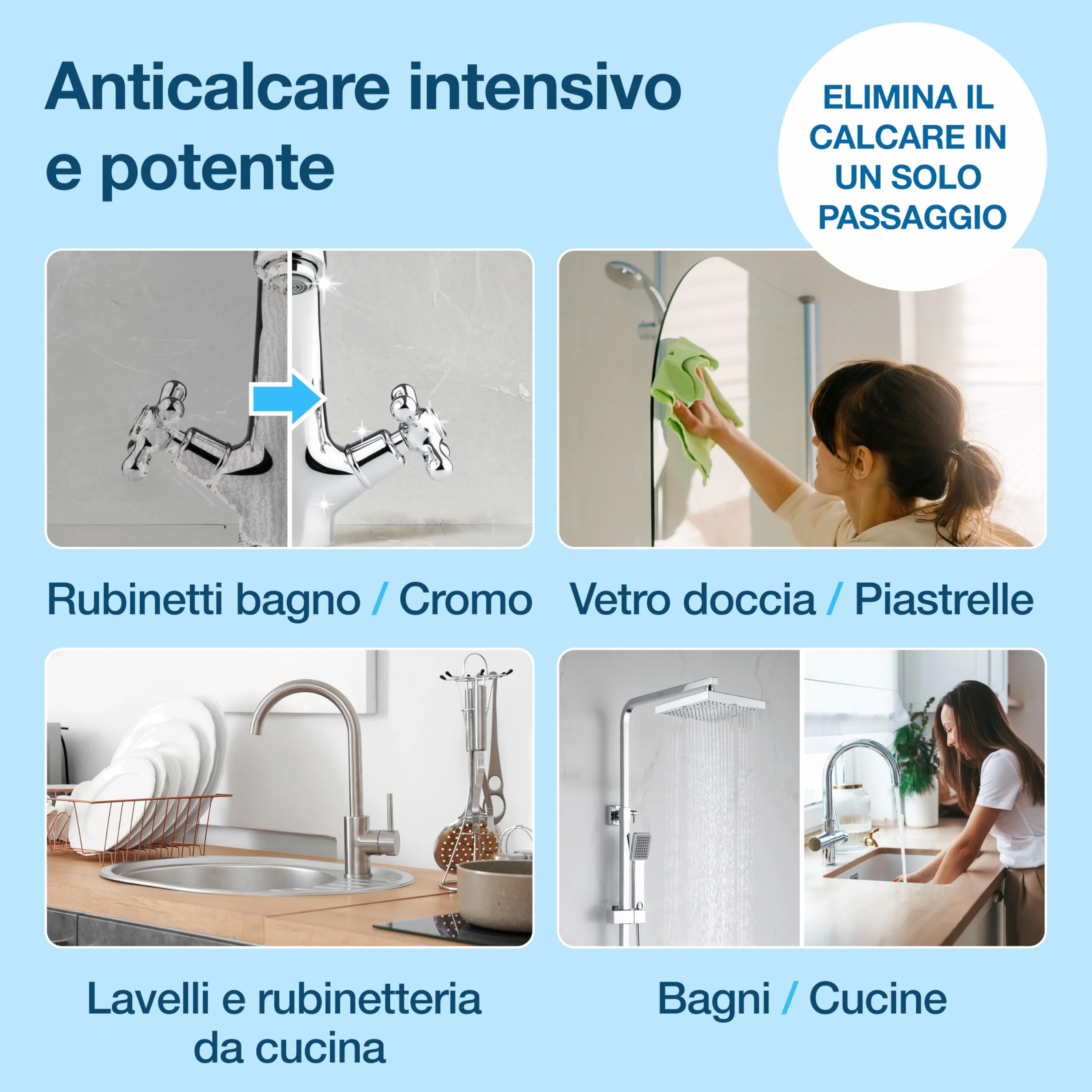 Pianka wapienna w sprayu, 3 x wydajna 500 ml HG do czyszczenia łazienki