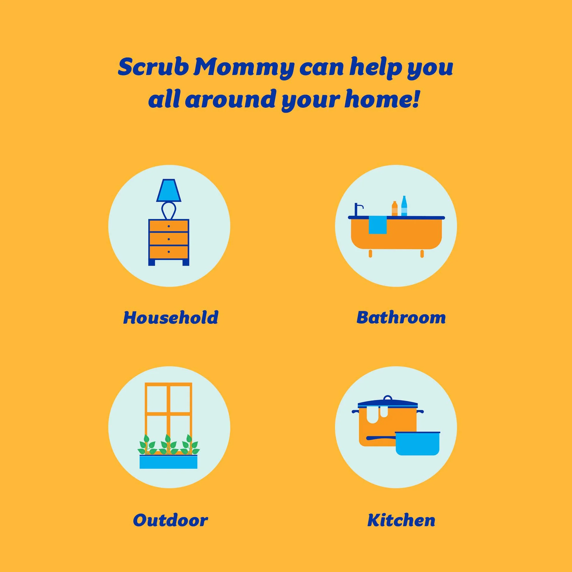 Scrub Daddy Scrub Mommy Gąbki do Czyszczenia Różowy 2 sztuki
