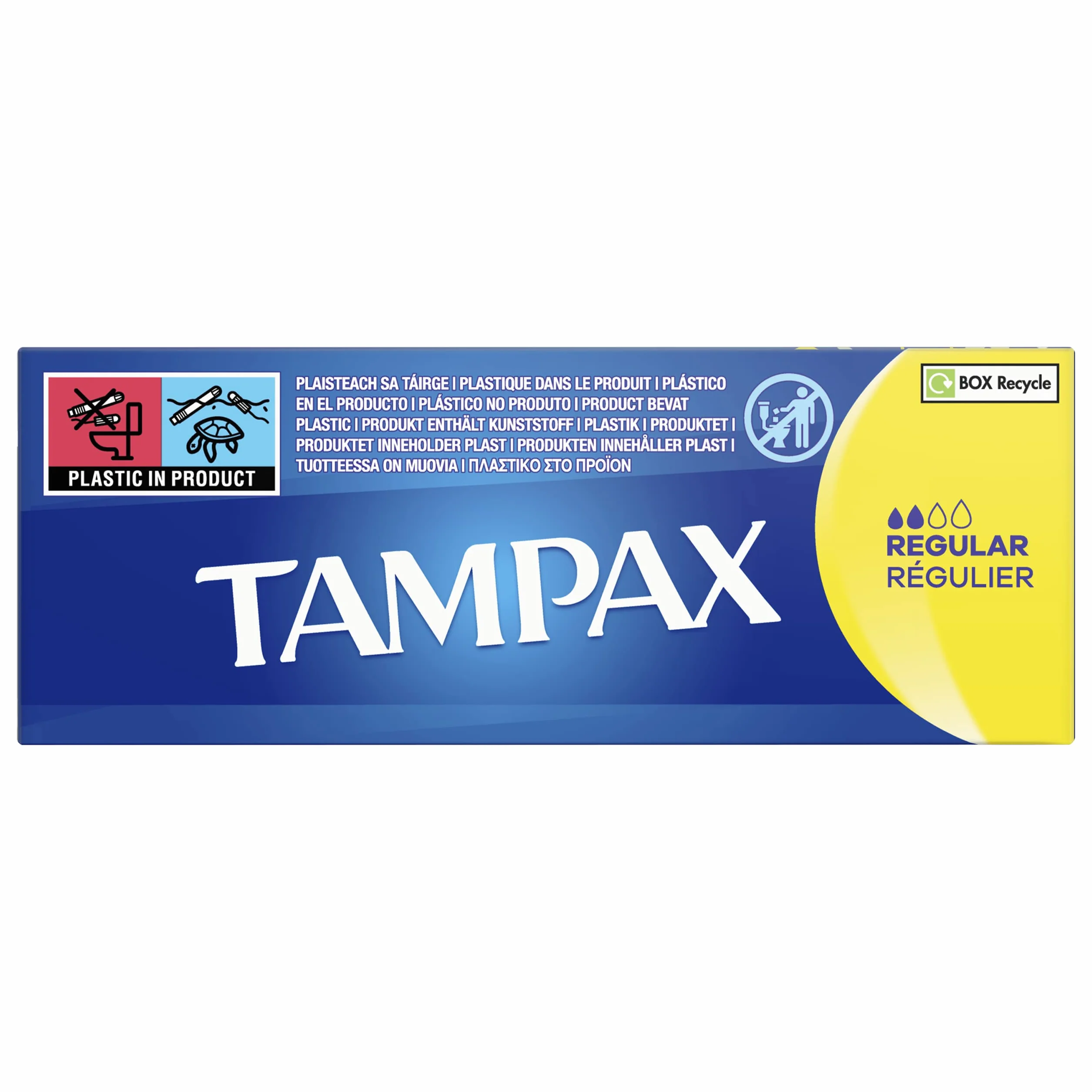 Tampax Zwykłe tampony z aplikatorem kartonowym, 20 sztuk