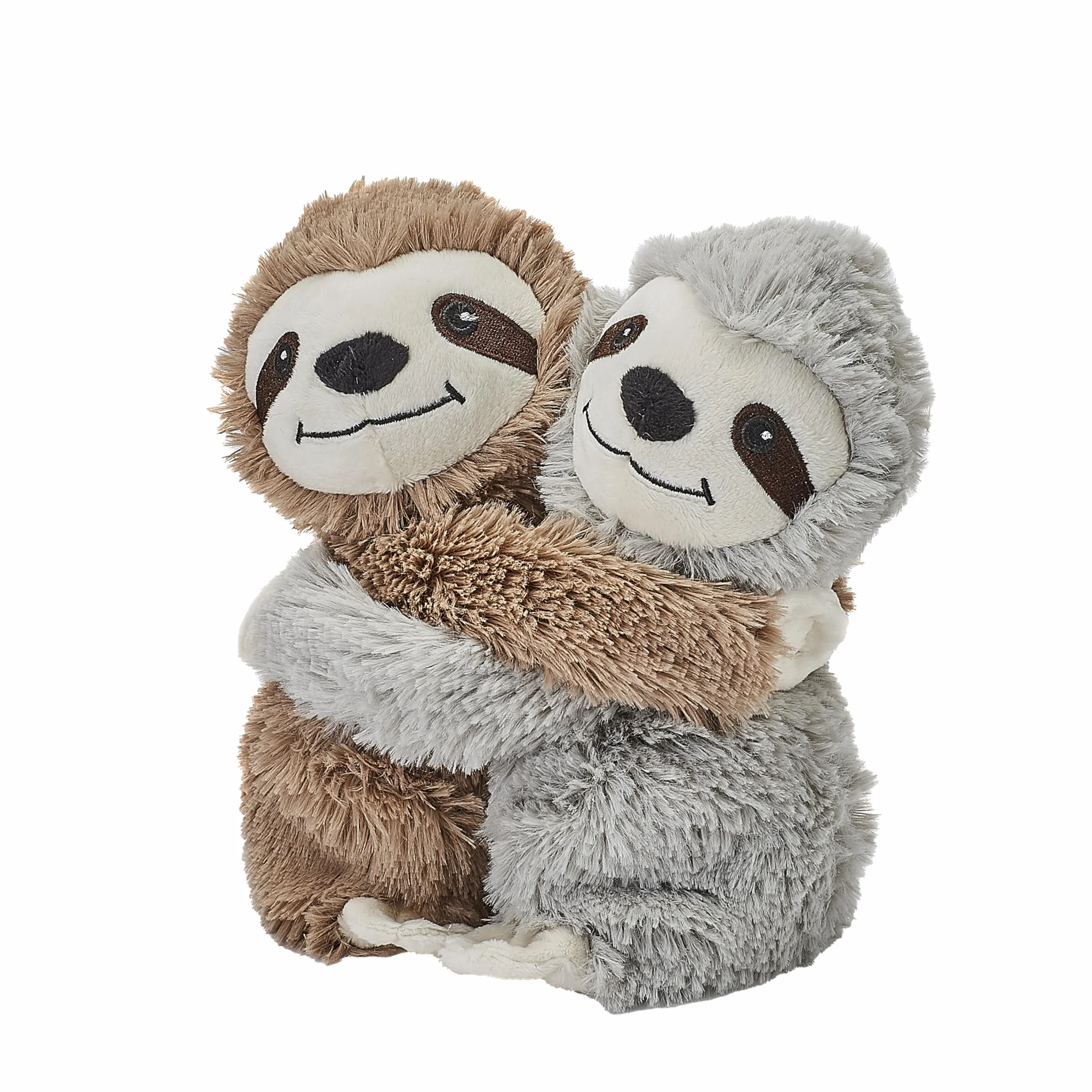 Warmies Warm Hugs Sloth Podkładka rozgrzewająca, podkładki grzewcze przytulak do mikrofalówki, delikatnie pachnący francuską lawendą, podgrzewany, przytulny leniwiec, który łagodzi lęk i ból
