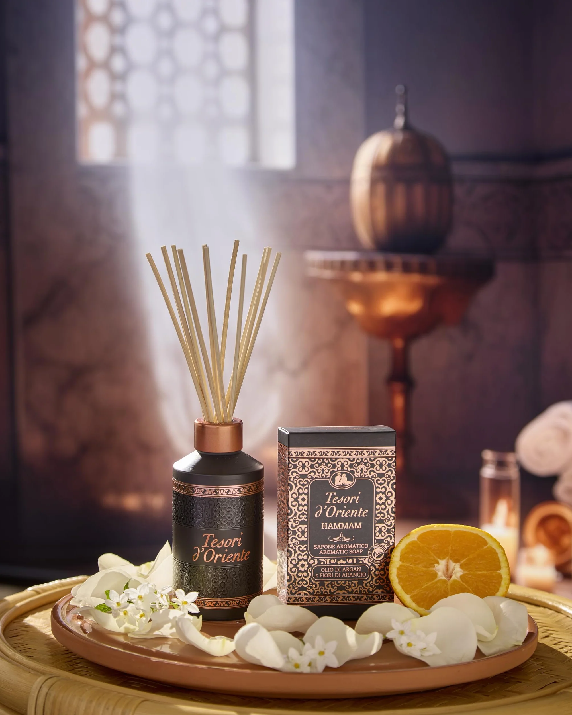 Tesori d'Oriente Dyfuzor aromatyczny z patyczkami 200 ml