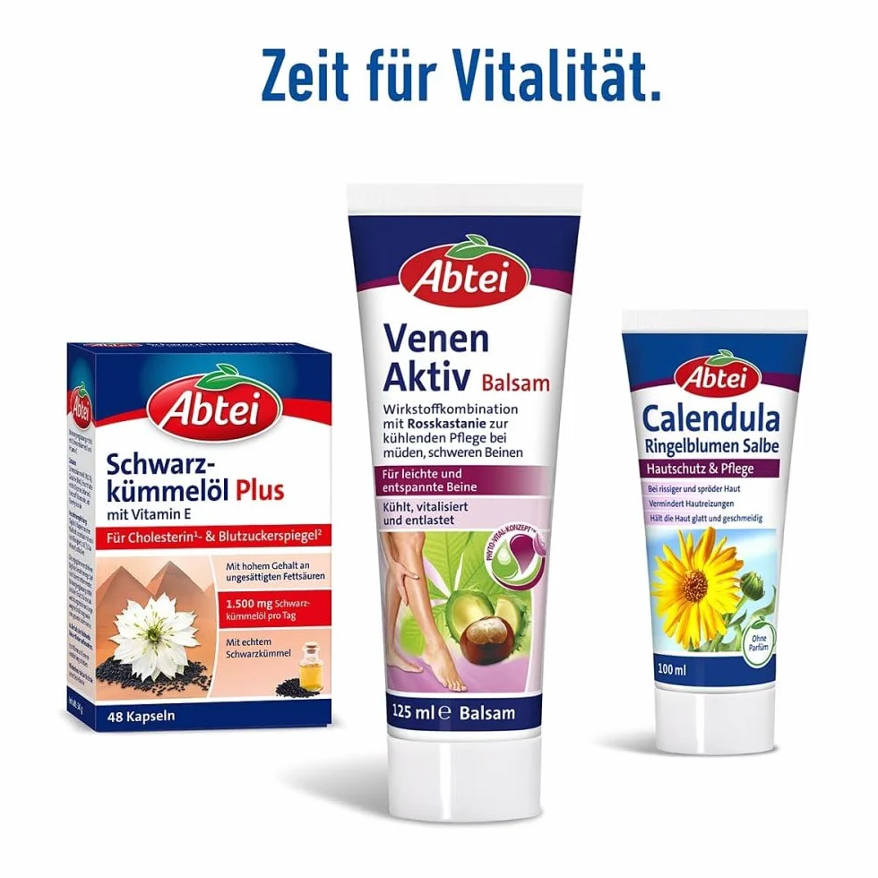Abtei Venen Aktiv Balsam o.Faltsch.neue Formul. 125 ml