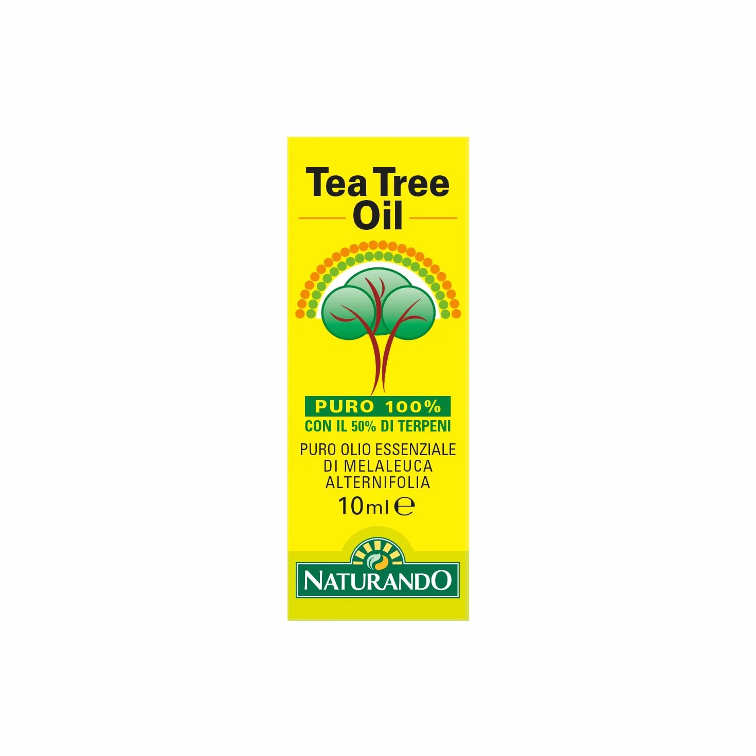 Naturando Olejek z Drzewa Herbacianego 10 ML Czysty Olejek Eteryczny 100% Melaleuca Alternifolia
