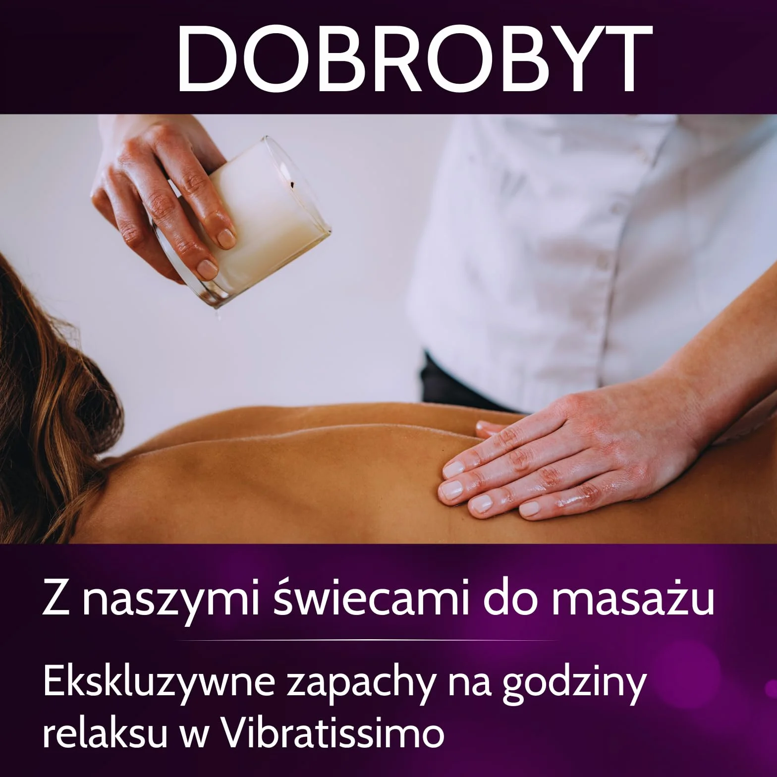 VIBRATISSIMO Świeca do Masażu o Zapachu Waniliowym 50ml I Relaksacyjna I Z Naturalnych Surowców i Olejem Kokosowym I Odpowiednia dla Wrażliwej Skóry