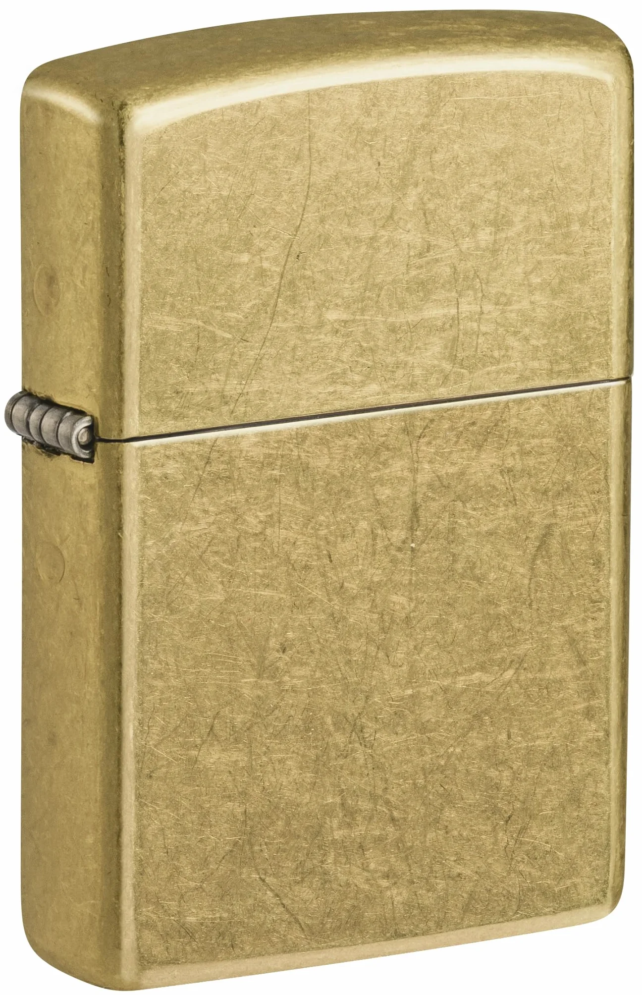 Zippo Street Brass Zapalniczka Sztormowa, Mosiądz, Wiatroodporna, Wielokrotnego Użytku, Wyprodukowana w USA