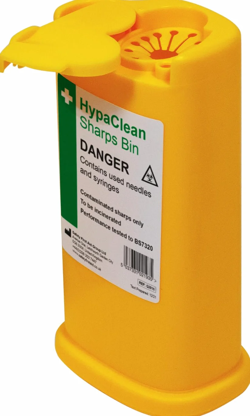 Safety First Aid HypaClean Sharps kosz na śmieci (0,25 litra)
