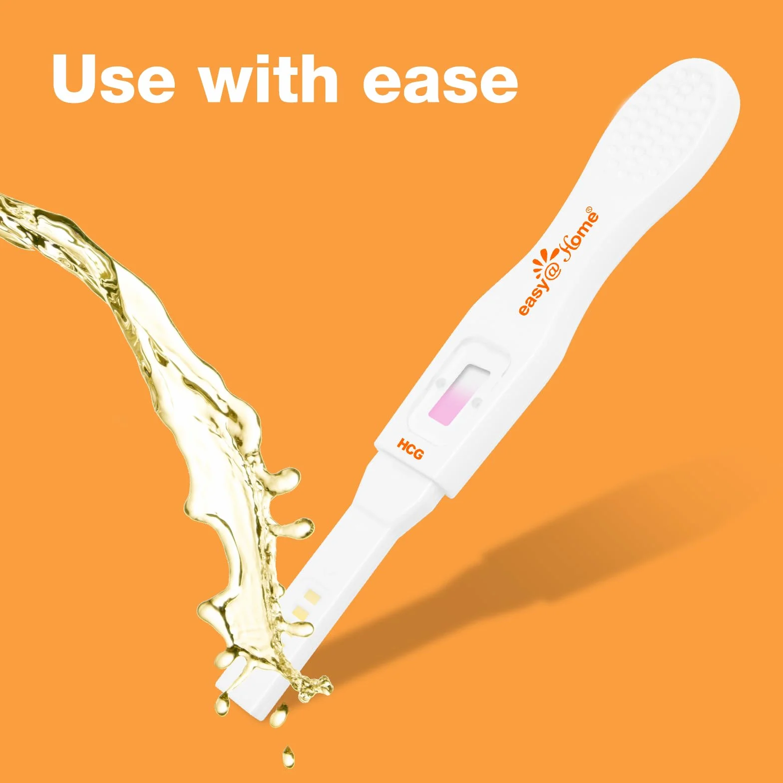 Easy@Home Testy ciążowe HCG 10mIU/mL 3 szt. z aplikacją Premom