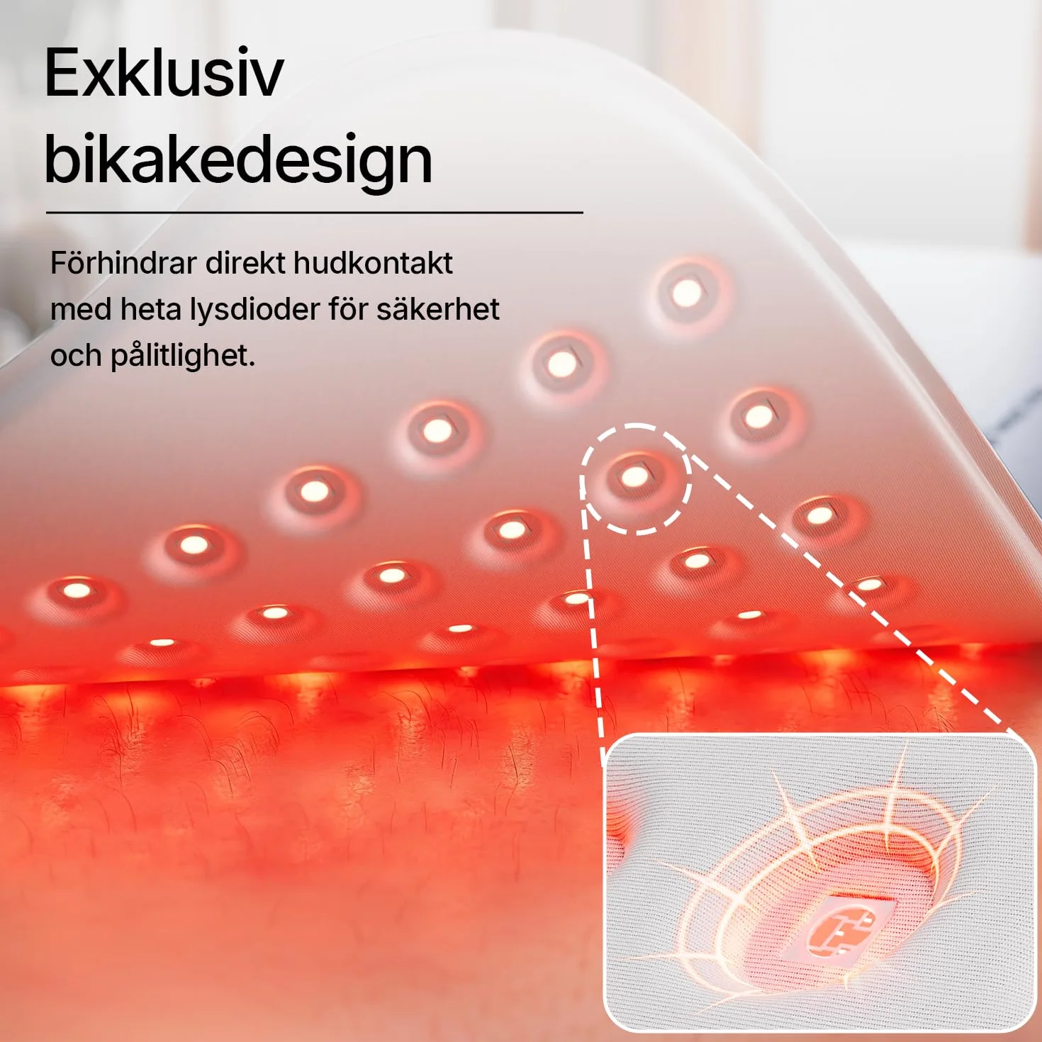 Duży pas do terapii światłem czerwonym do ciała, 76 x 30 cm, z technologią TriChip™, mata do terapii światłem na podczerwień, panel LED 36 W, z timerem do łagodzenia bólu mięśni, 660 nm i