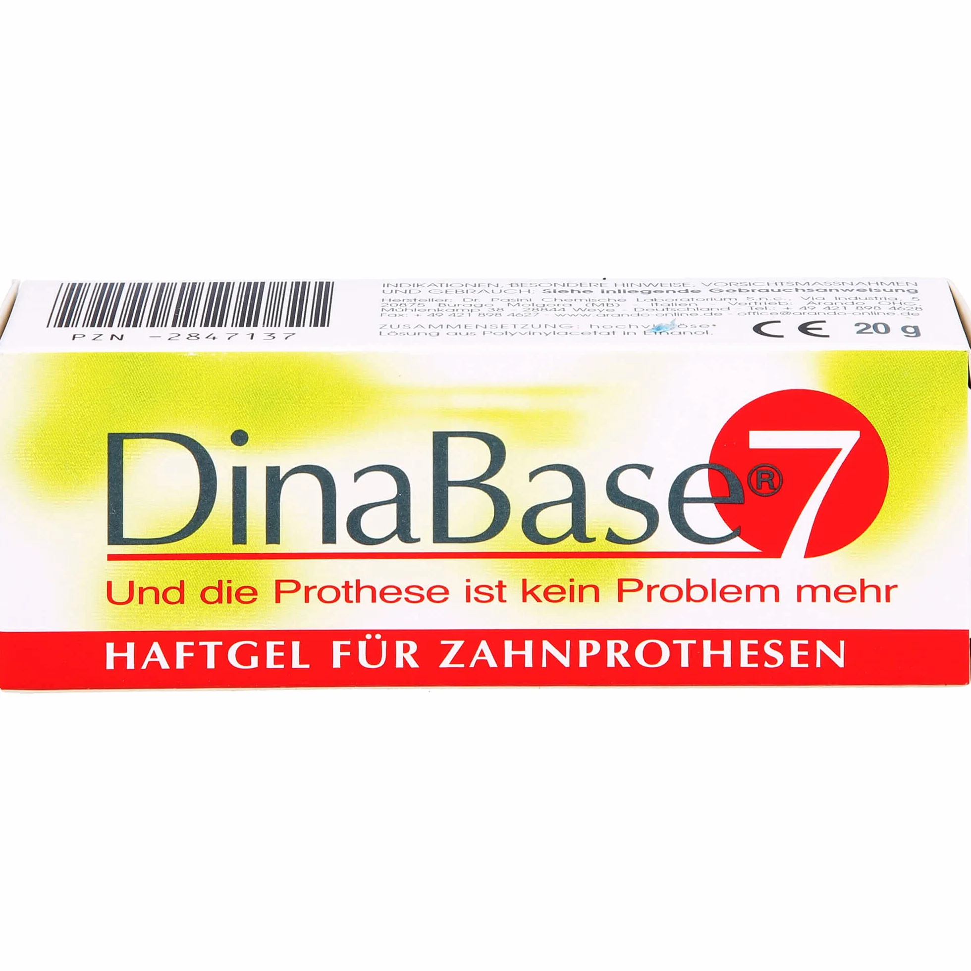 Dinabase 7 Klej do protez w żelu