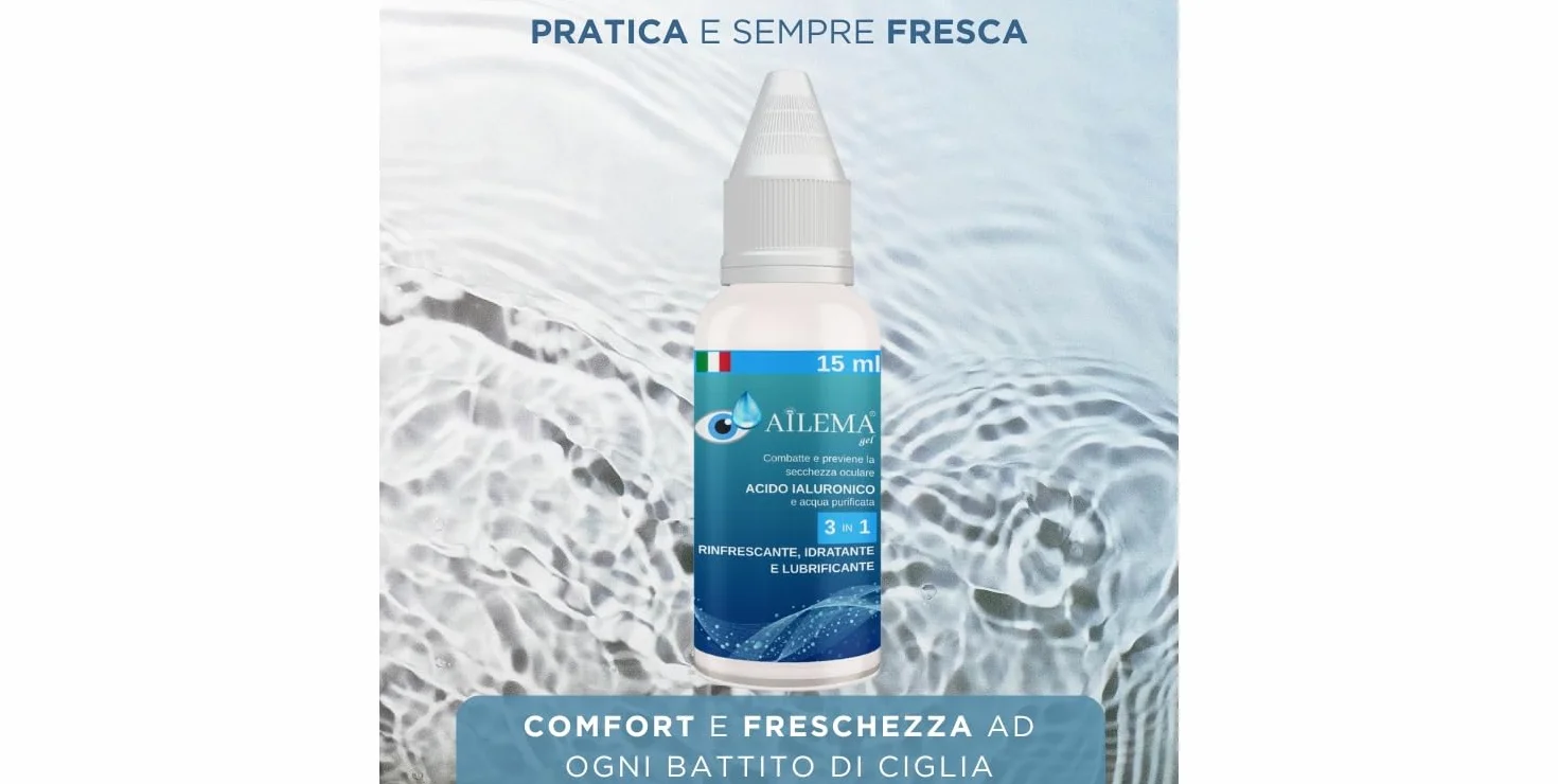 Krople do oczu z kwasem hialuronowym Maxi, format 15 ml | 3 w 1: środek smarujący, odświeżający i osuszający | Natychmiastowa ulga dla suchych, podrażnionych oczu | do codziennego użytku |