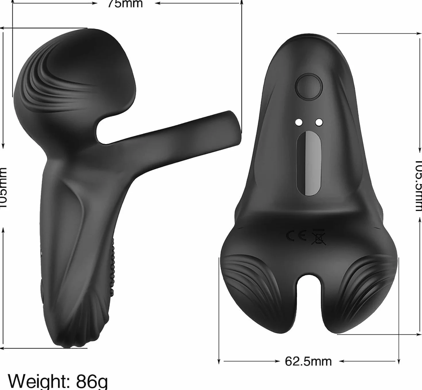 Nowatorskie urządzenie do terapii wibracyjnej dla mężczyzn, przywracające witalność, wodoodporne,1pcs
