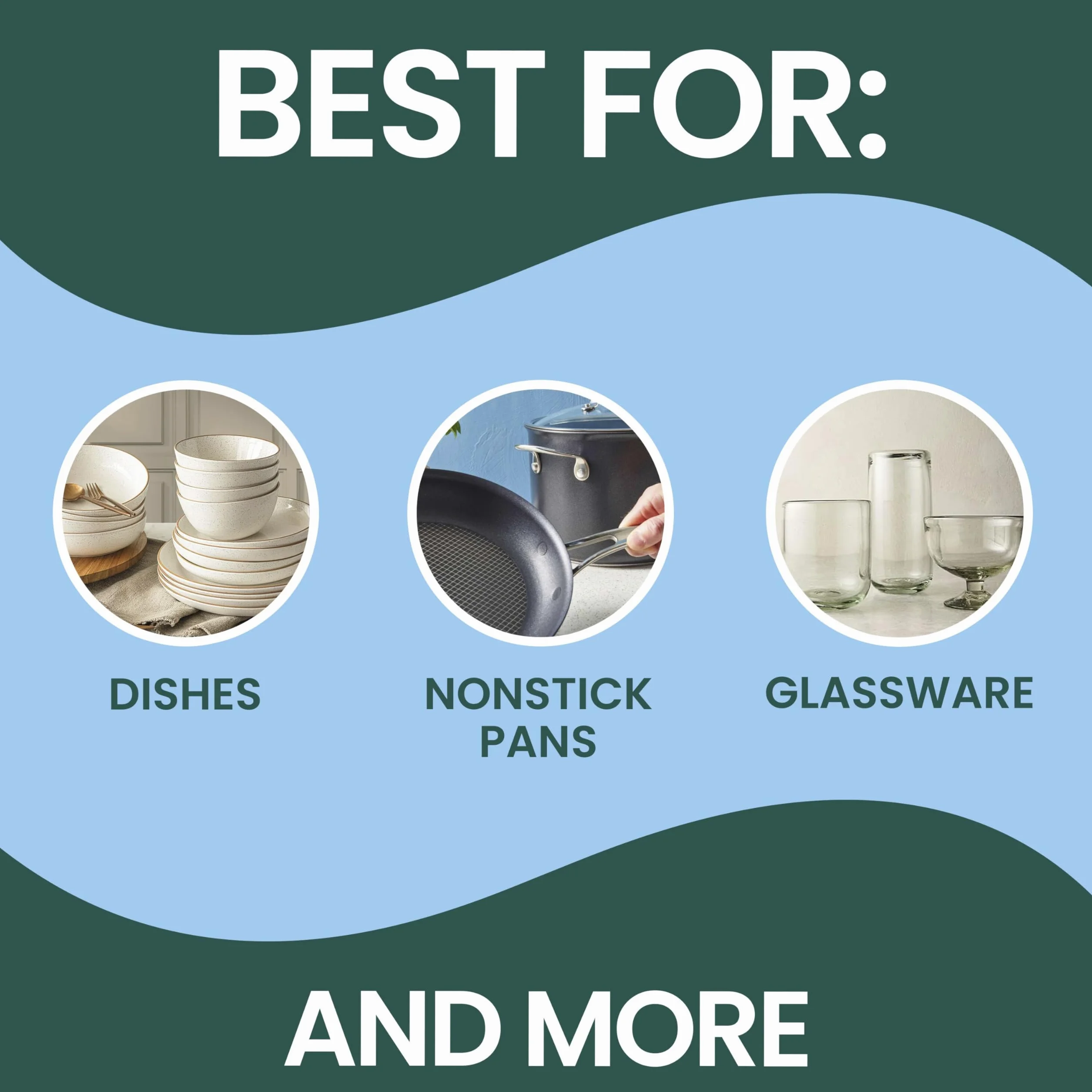 Scotch-Brite Dishwand Kit Wkład do Czyścików Kuchennych Niebieski 10 Sztuk