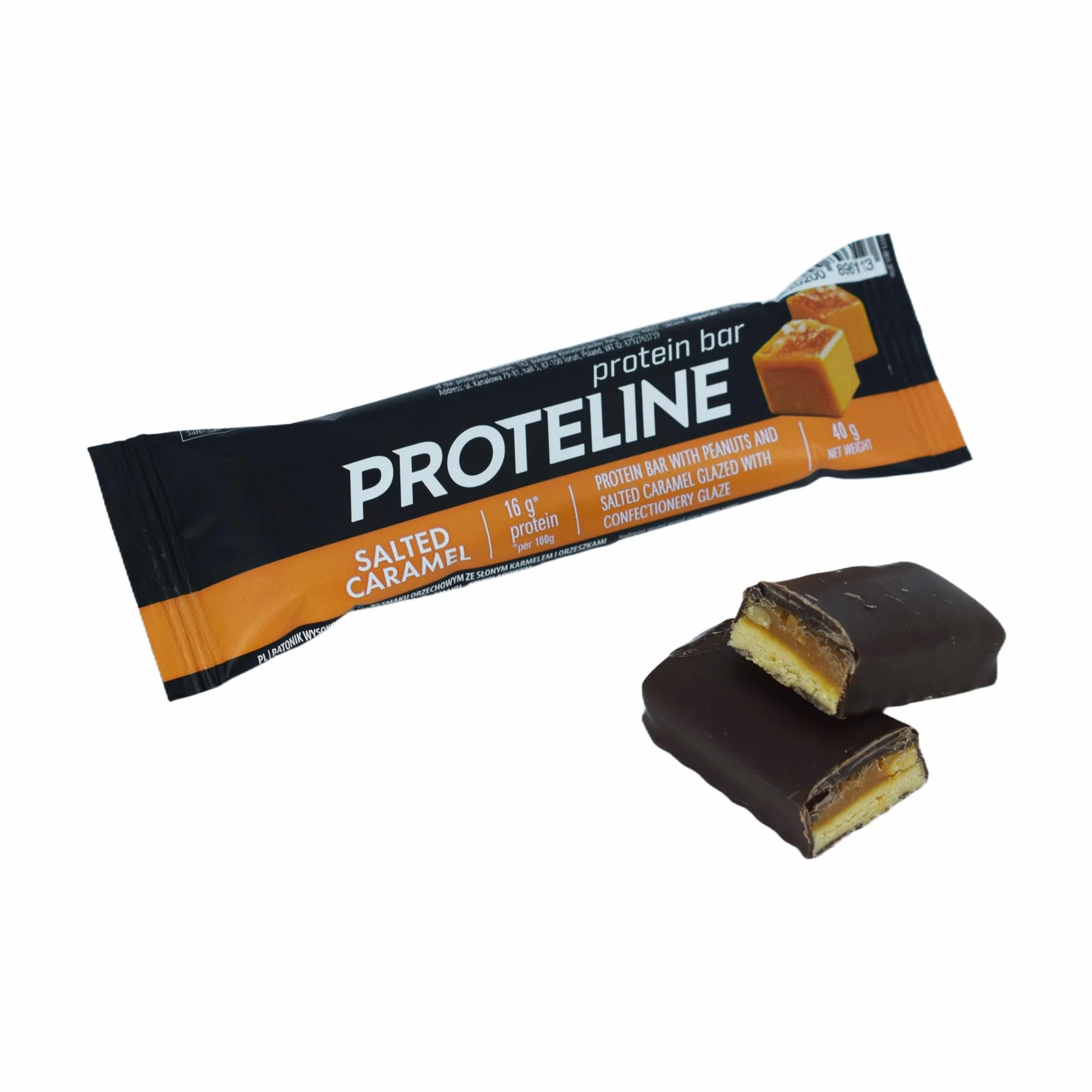 Baton Proteinowy MIX Smaków 24×40 g | Kawa, Kokos, Kakao, Słony Karmel | 26% Białka | Fit Przekąska Po Treningu - ProteLine
