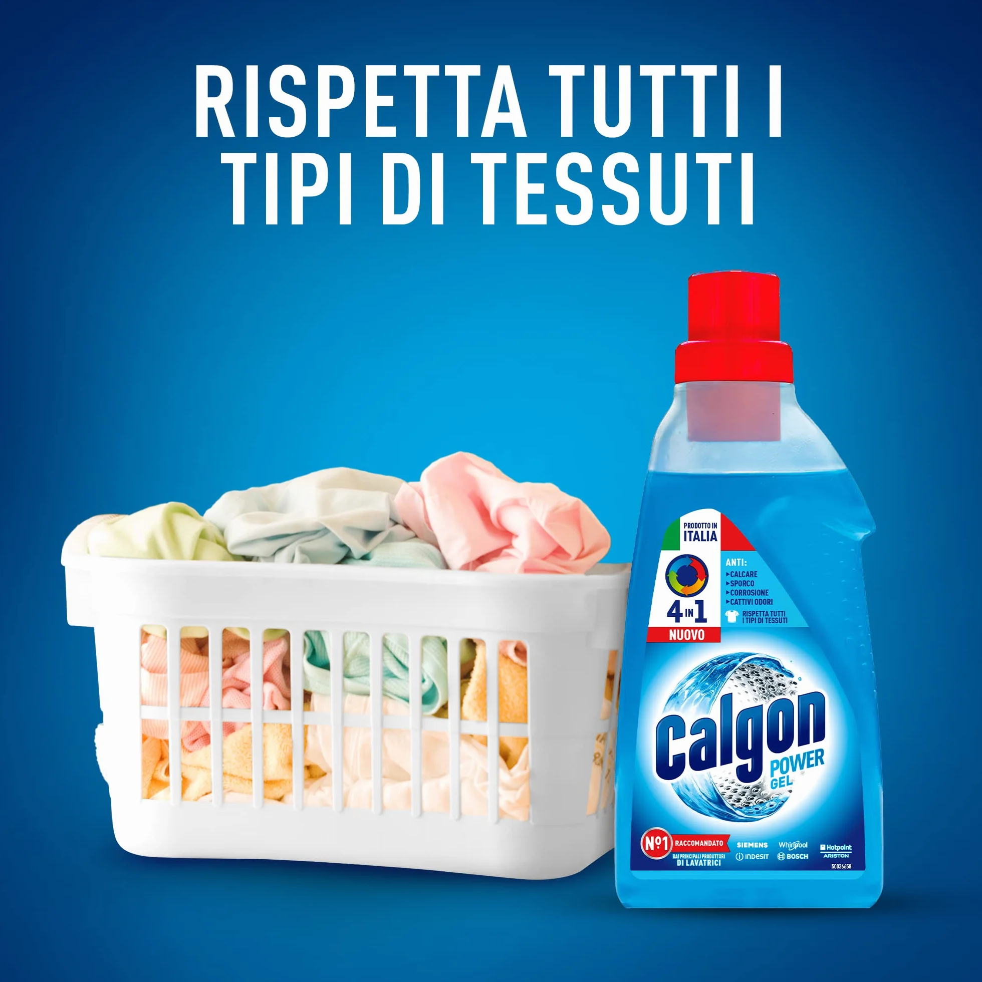 Calgon Power Gel odkamieniacz pralka 4 w 1, 750 ml