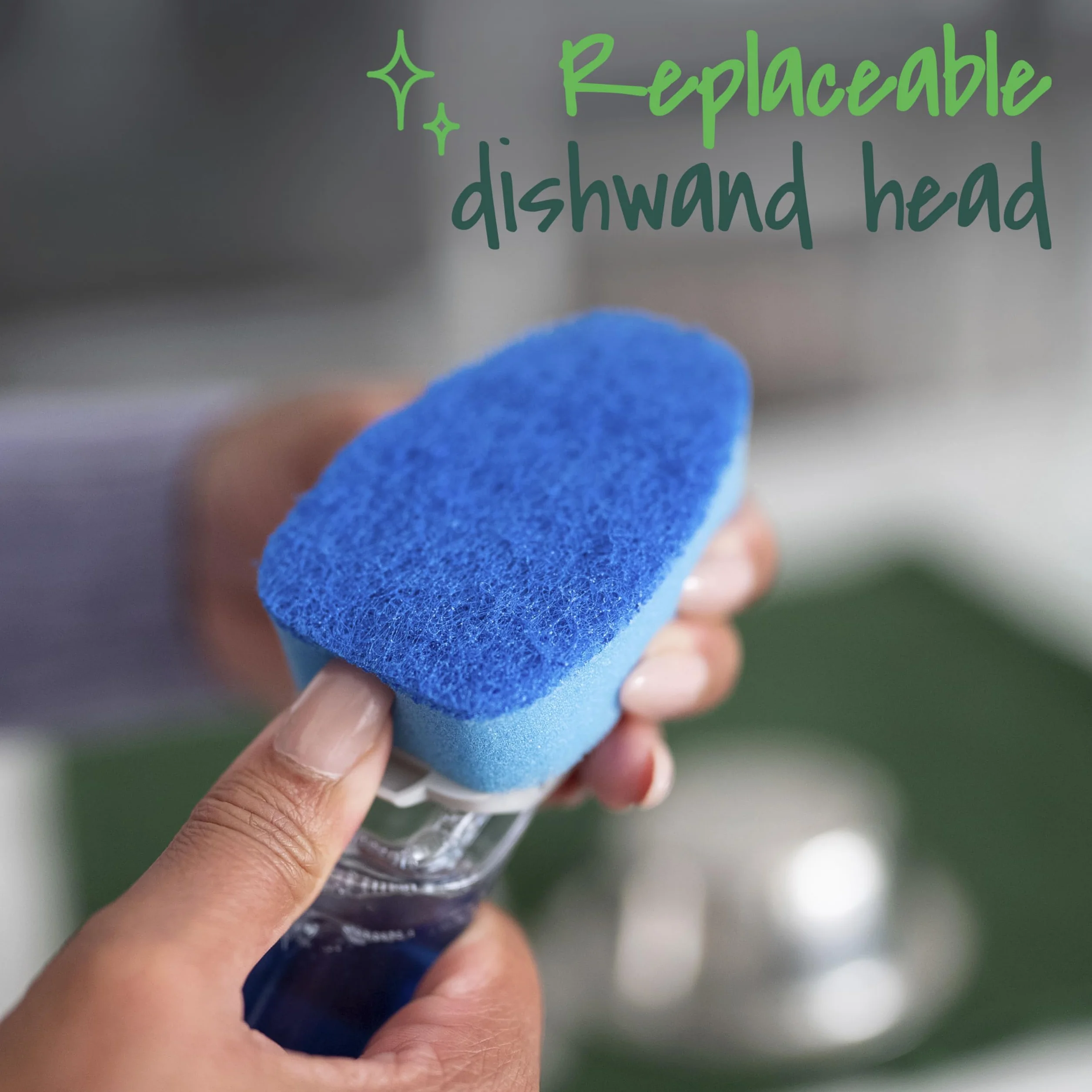 Scotch-Brite Dishwand Kit Wkład do Czyścików Kuchennych Niebieski 10 Sztuk