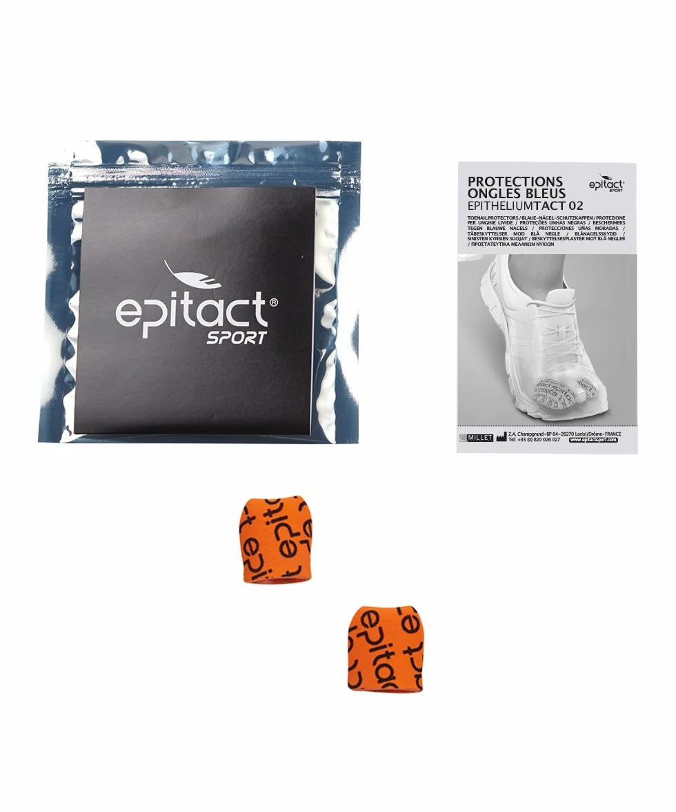 Epitact Sport - Nakładki ochronne na palce - Epithelium Tact 02- (2 tego samego rozmiaru) - wielokrotnego użytku