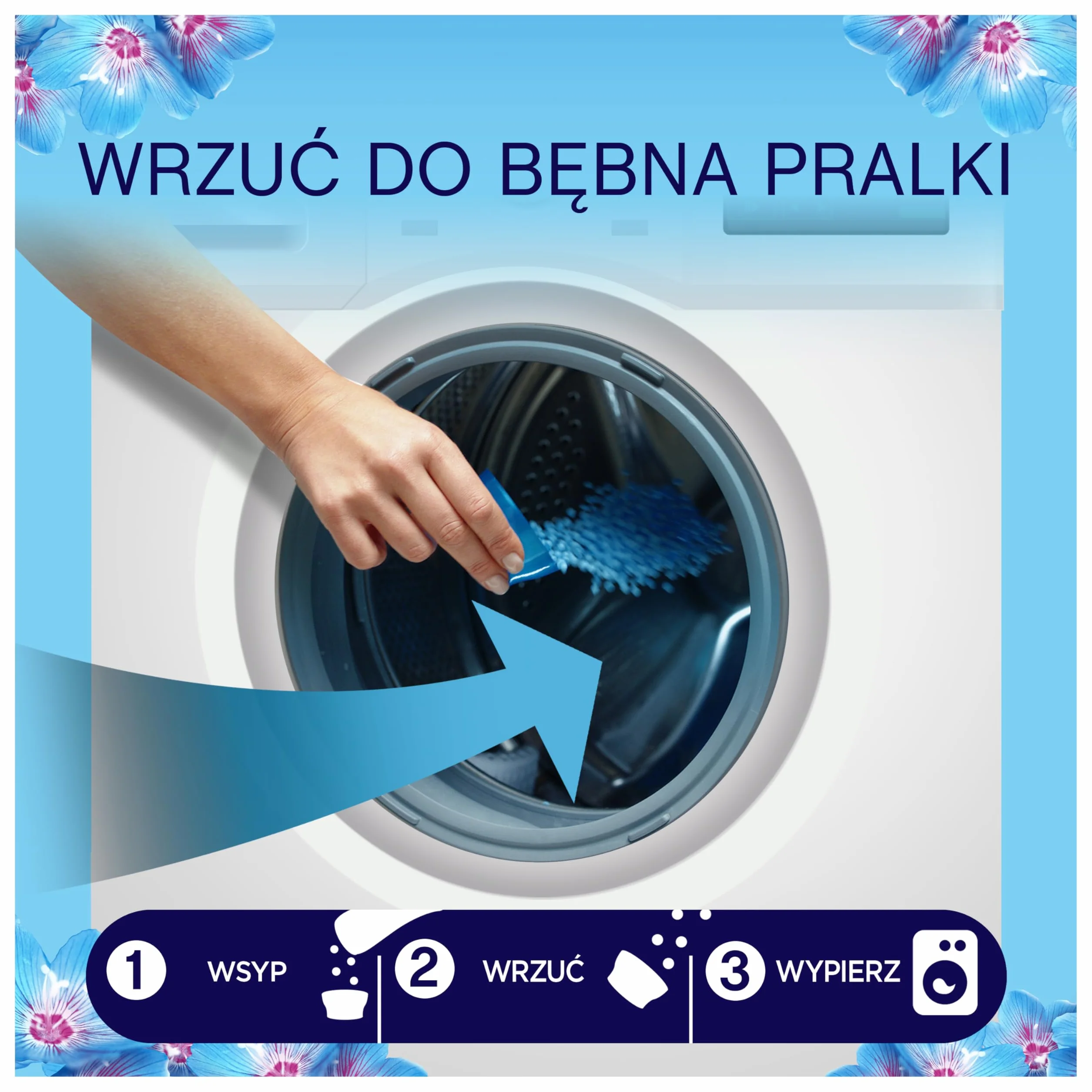 Lenor perfumowane perełki zapachowe do prania 195g, Spring Awakening, zapach non stop do 12 tygodni dla przechowywanych ubrań