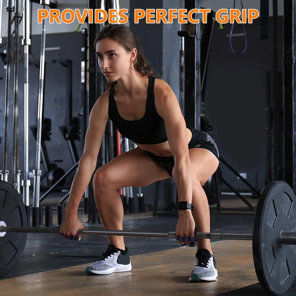 Flintronic Podkładki do ćwiczeń fitness antypoślizgowe neoprenowe 4 pętelki na palce