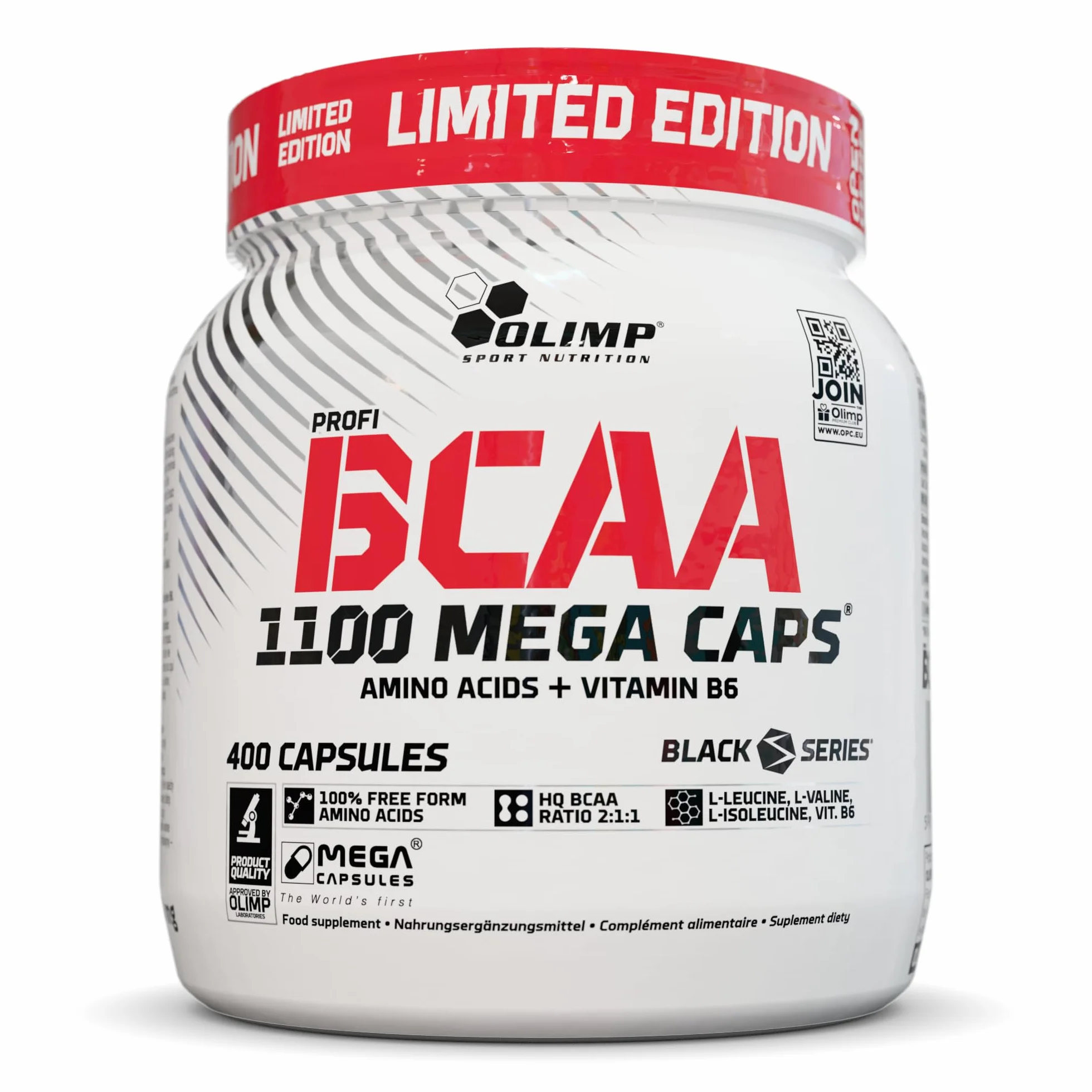 Olimp BCAA 1100 Mega Caps 400 Kapsułek