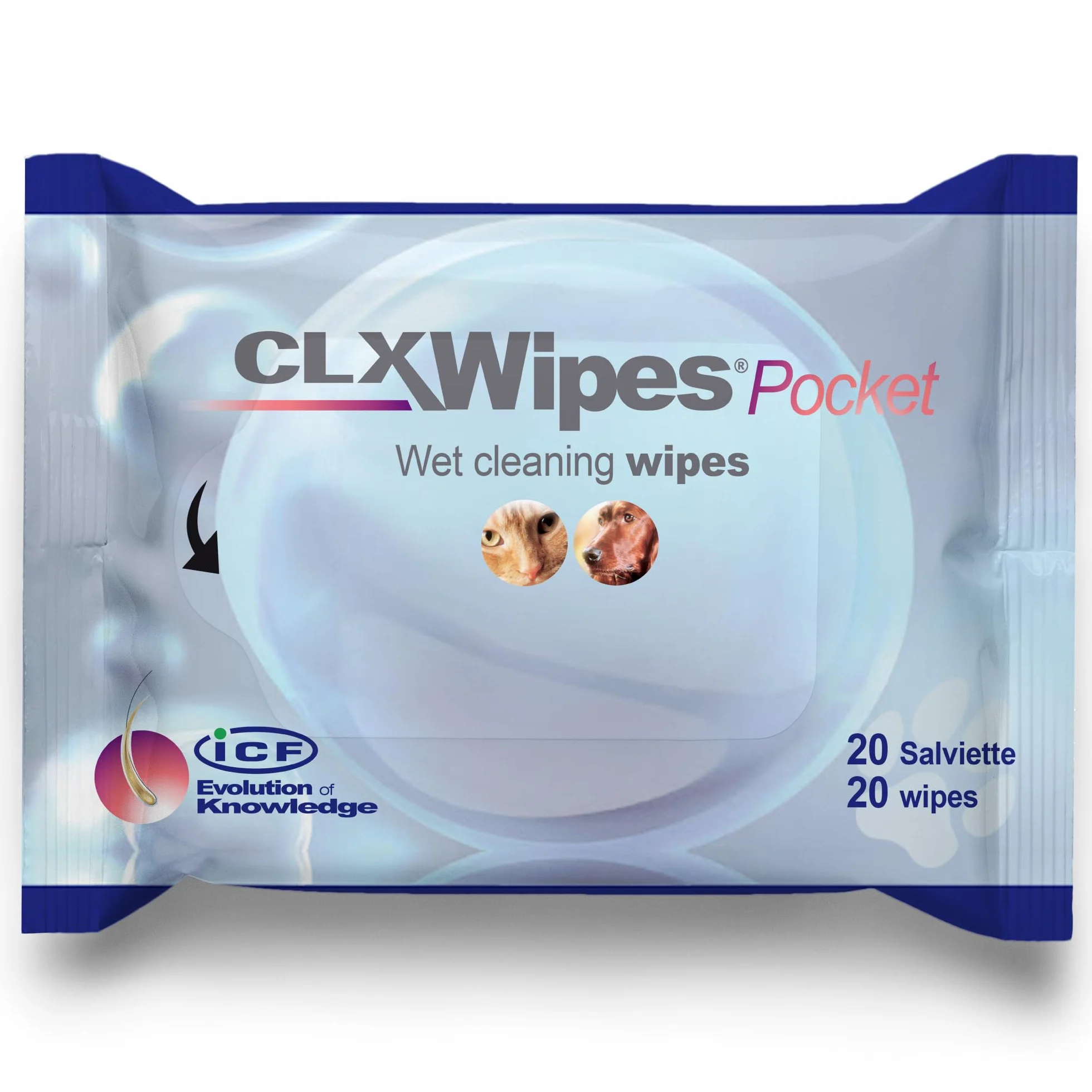 CLX WIPES POCKET 20 SZTUK
