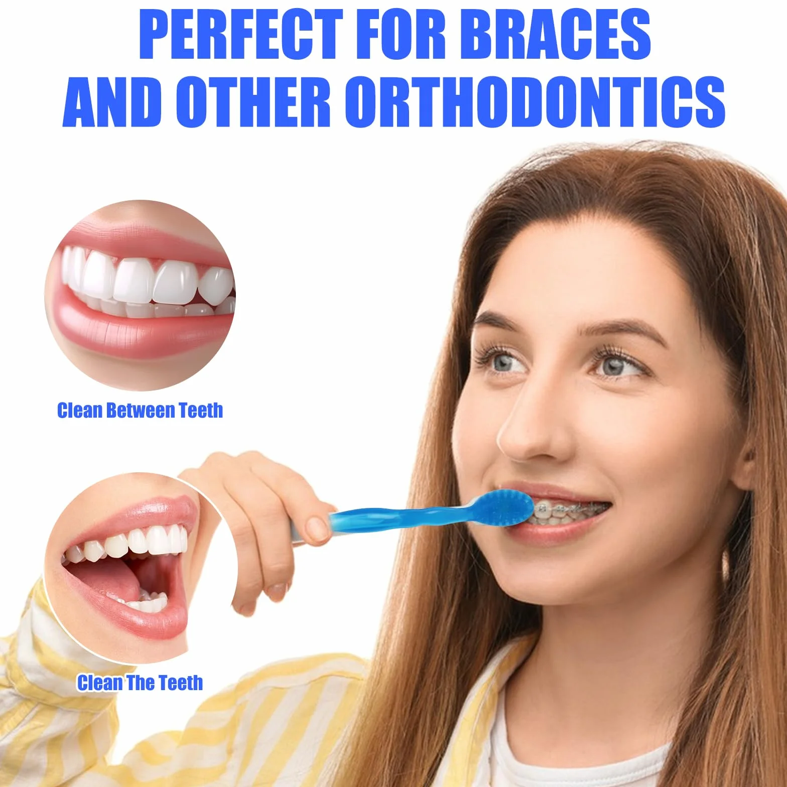 Mini szczoteczka do zębów 26 sztuk jednorazowe 5 w 1 z pastą nić dentystyczna skrobak do języka