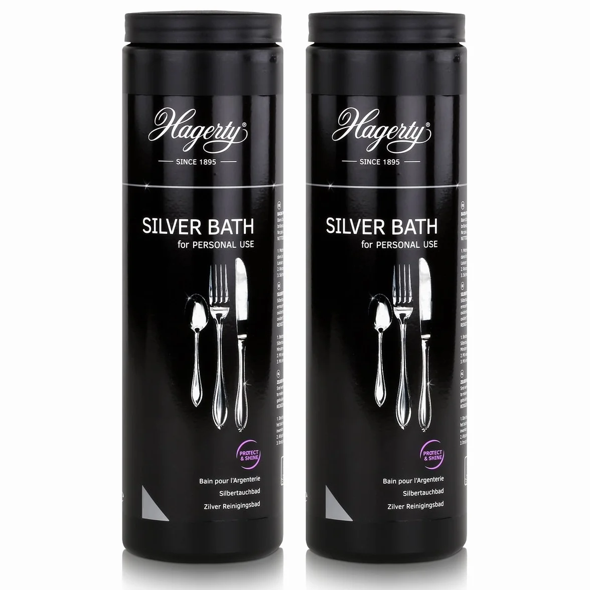 Hagerty Silver Dip Bath 580 ml - 2 sztuki dla promiennego połysku