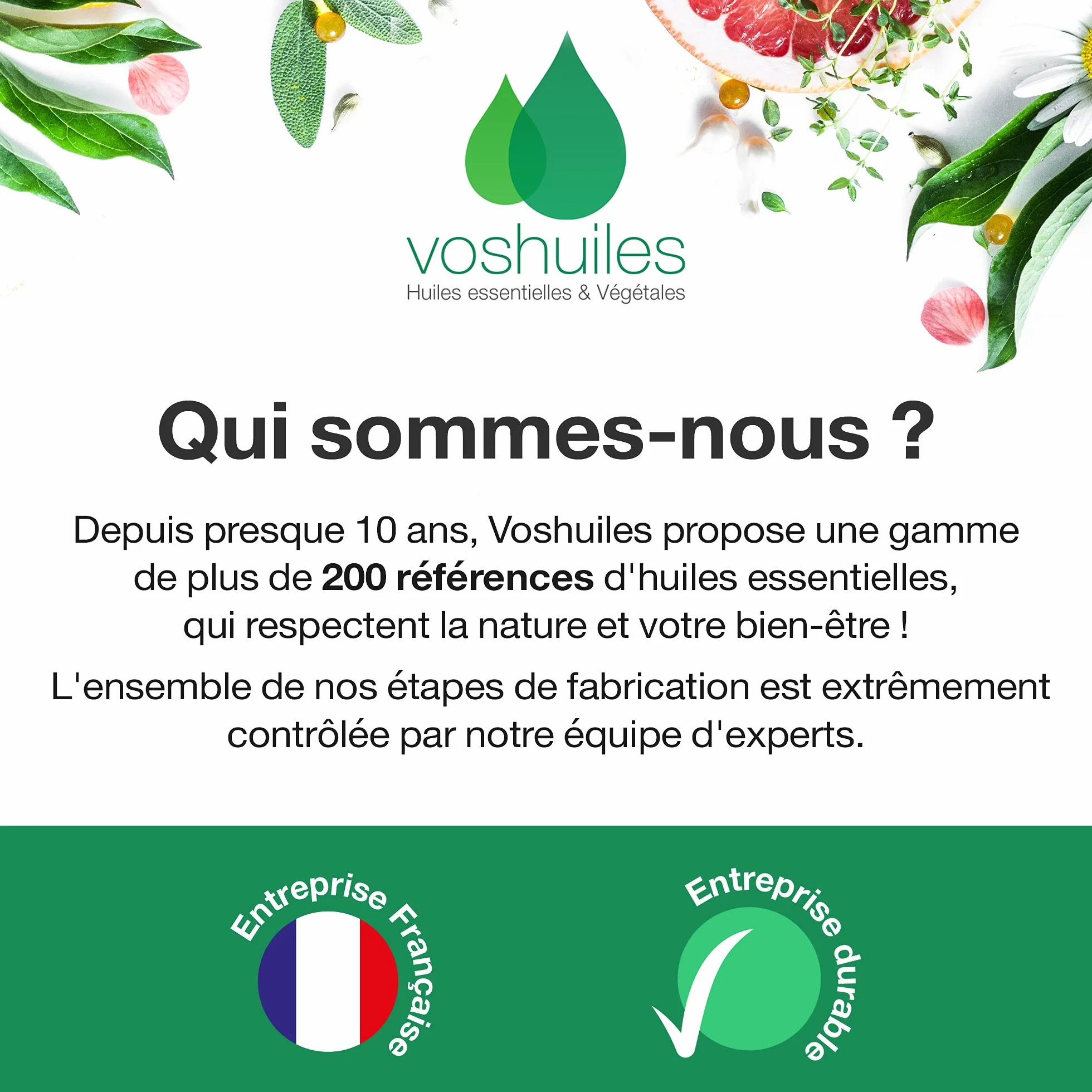 Voshuiles Geranium Rosat Organiczny olejek eteryczny 5 ml