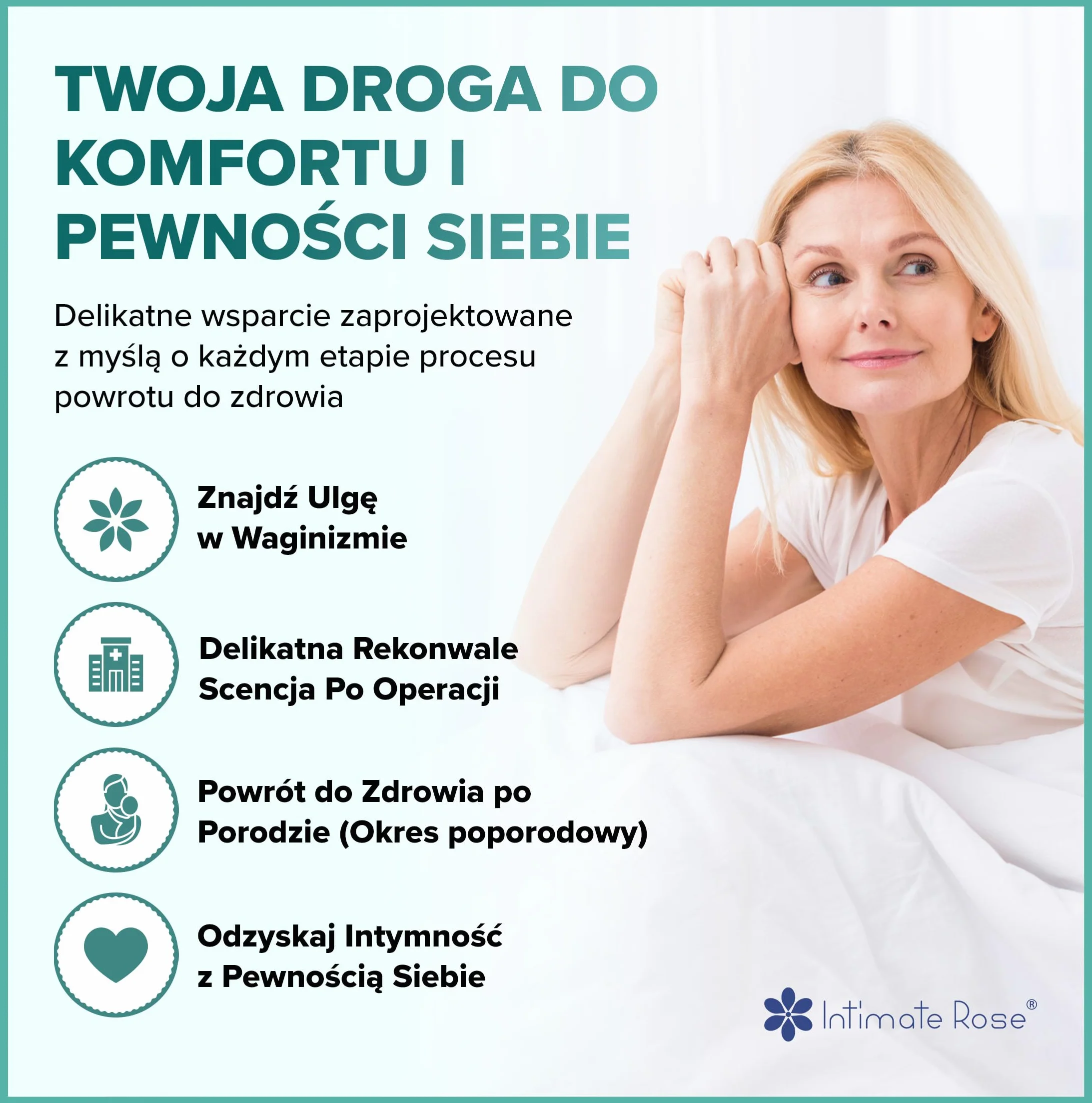 Intimate Rose Dilatory Silikonowe Rozmiar 1-4 – Medyczny Zestaw Dilatorów 4 szt.
