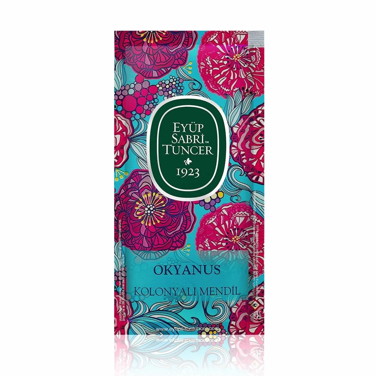 EYÜP SABRI TUNCER Eau de Colonial chusteczki higieniczne, miks 75 sztuk (mały rozmiar 5 x 10 cm)