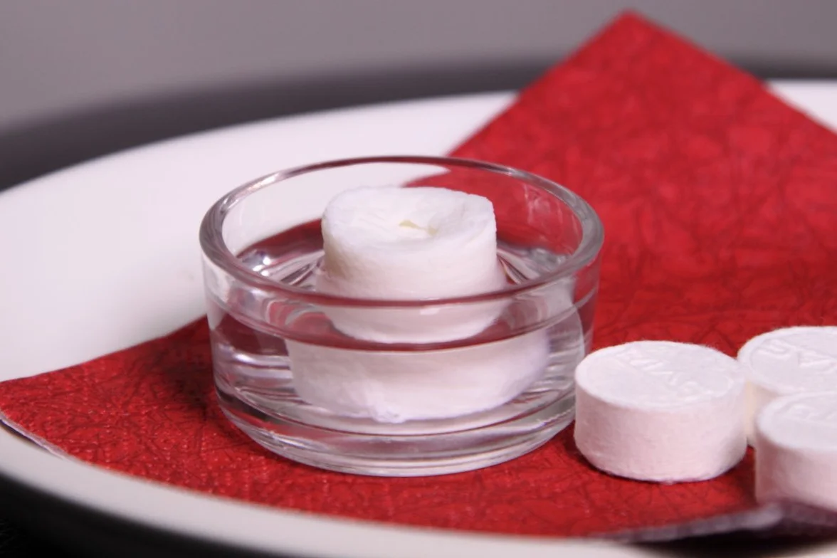 Rias Oryginalne Suche Ściereczki w Formie Tabletek 100% Biodegradowalne 100 szt.