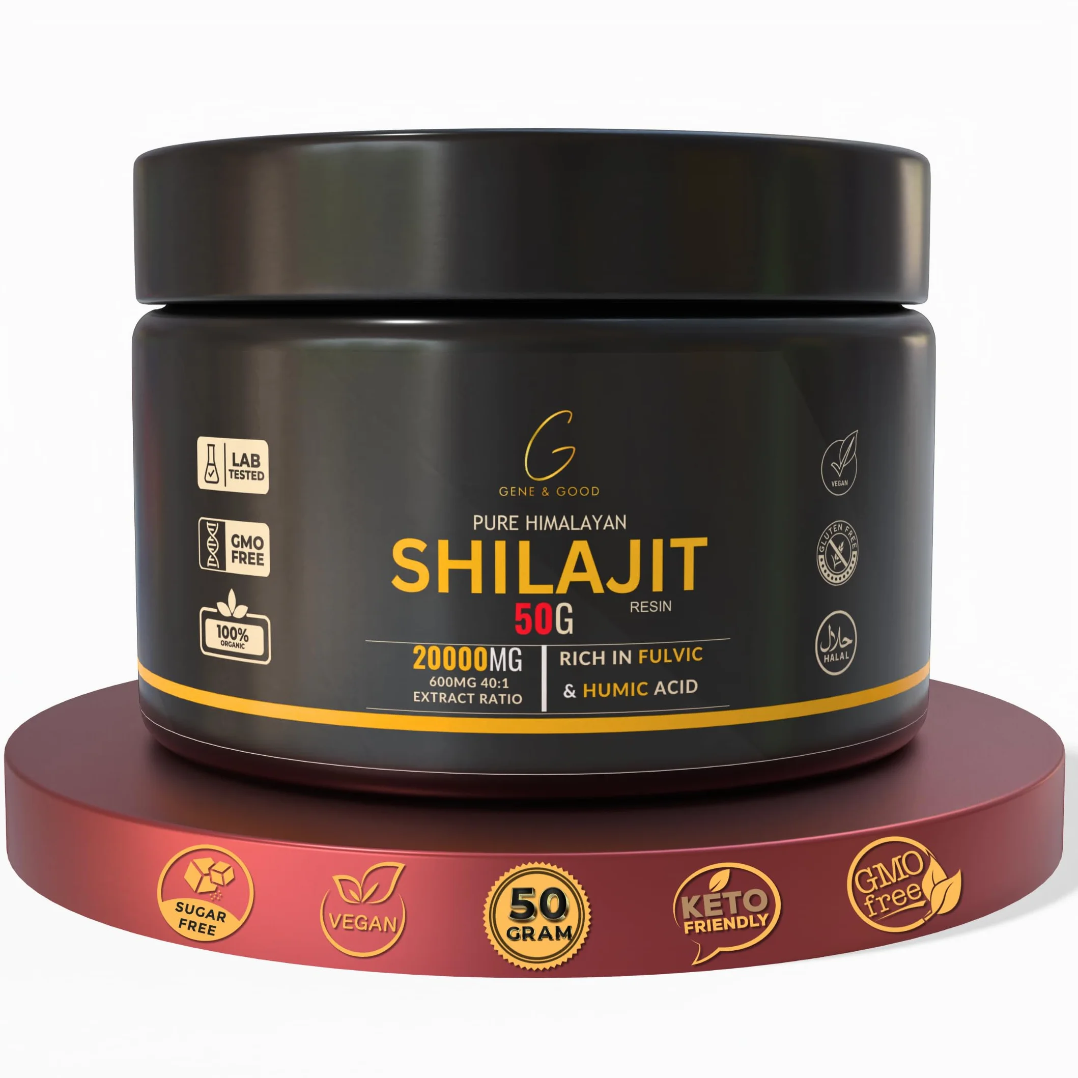 Żywica Gene & Good Shilajit 600 mg