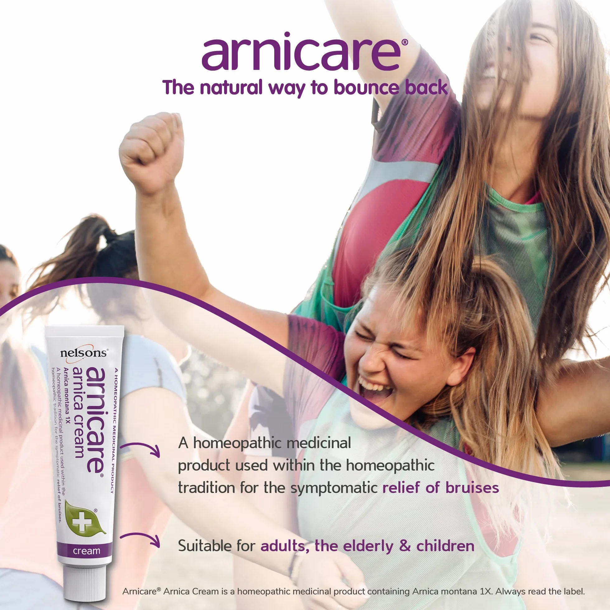 Nelsons Arnicare Krem, 50 g