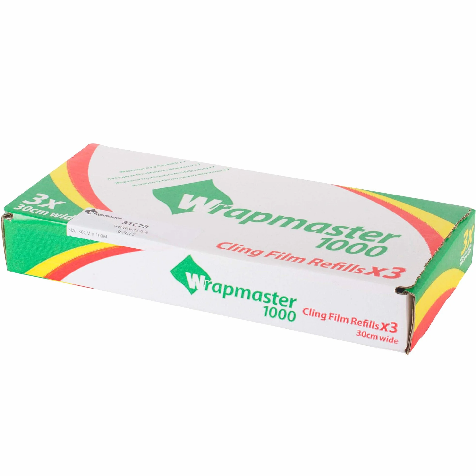Wrapmaster folia klejąca 305 mm x 100 m 3 rolki