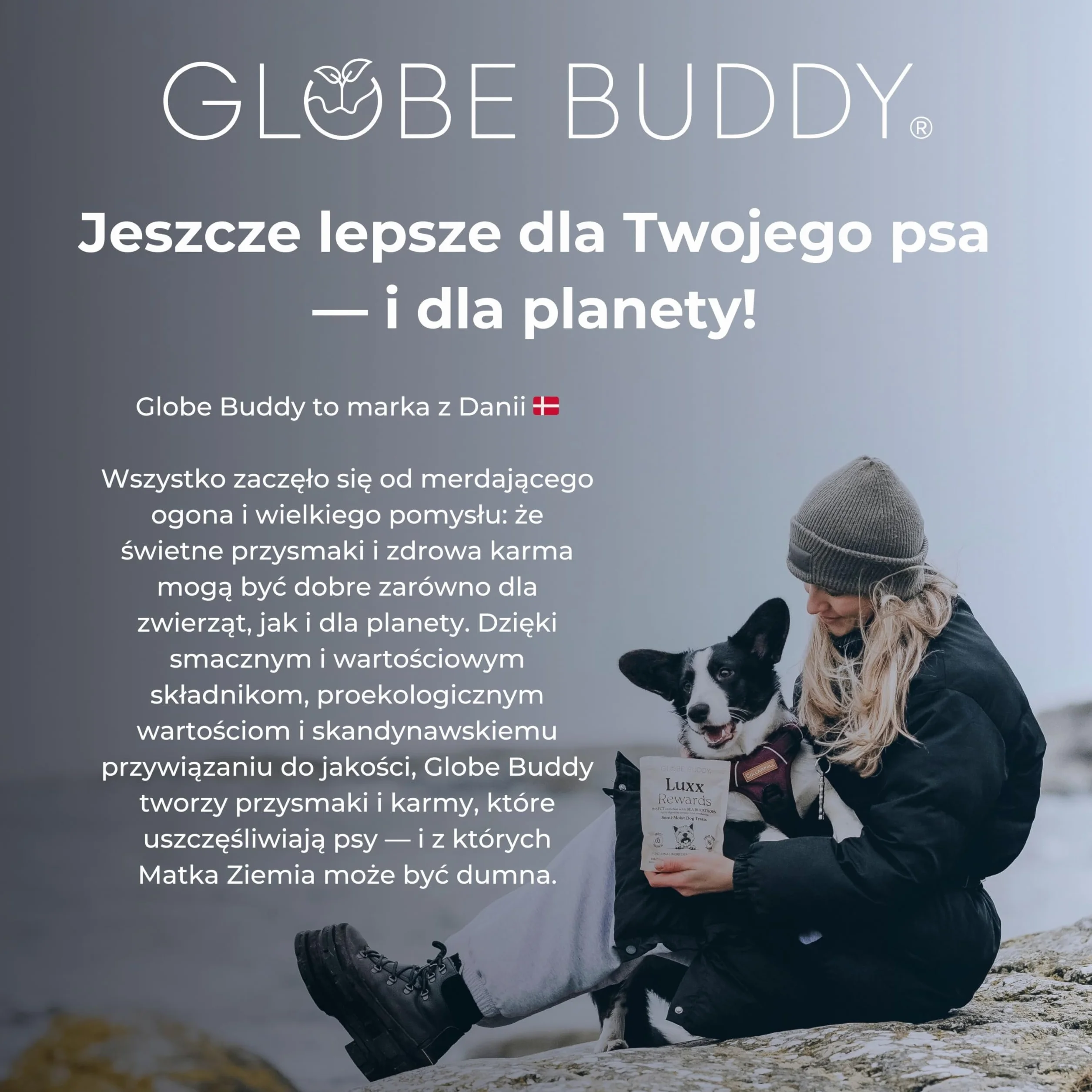 Luxx Dentystyczne Przysmaki dla Psów – Bezzbożowe Gryzaki z Białkiem z Owadów, Miętą & SHMP – 7 Super Premium Smakołyków (250g)