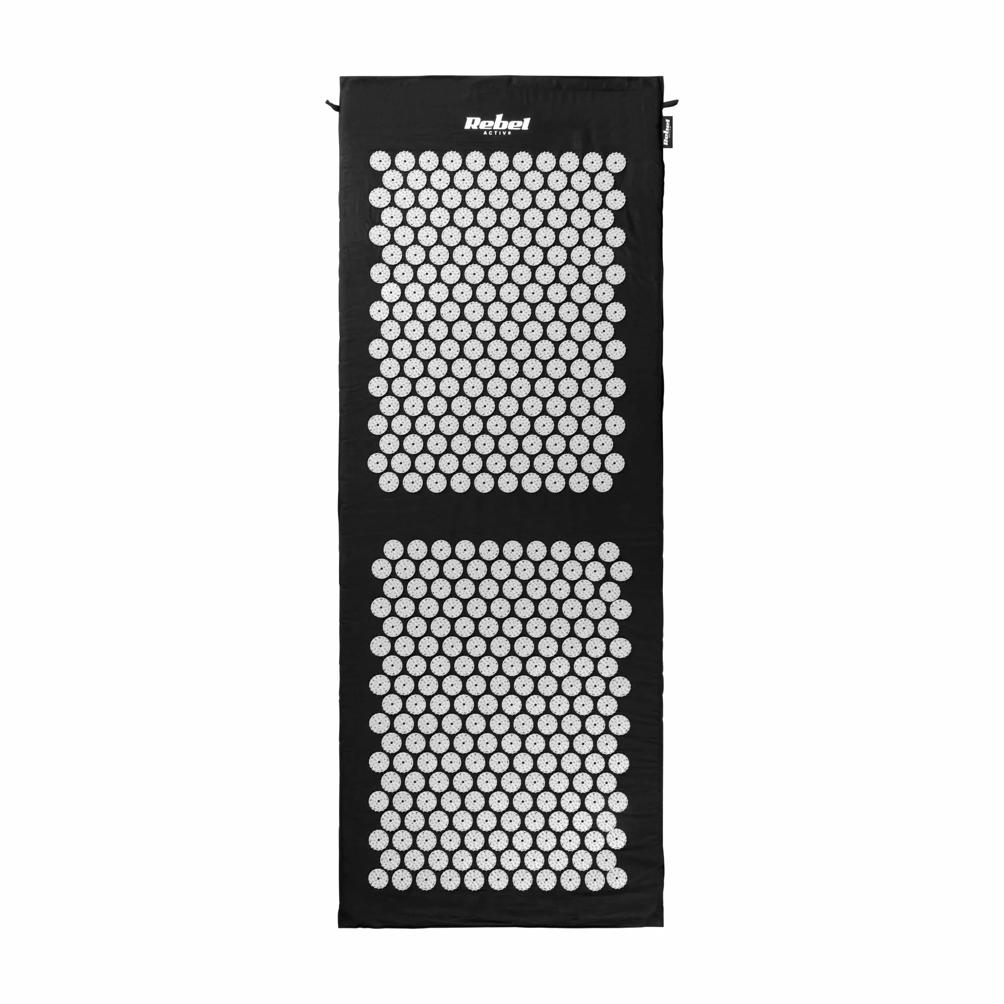 Rebel Electro Mata Zdrowotna z Kolcami do Akupresury z Poduszką 130x50 cm XXL RBA-6003-BK