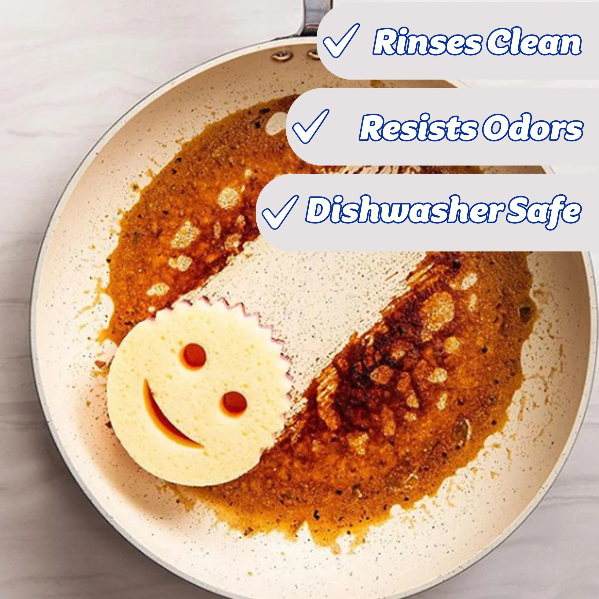 Scrub Daddy Scrub Mommy Gąbki do Czyszczenia Różowy 2 sztuki