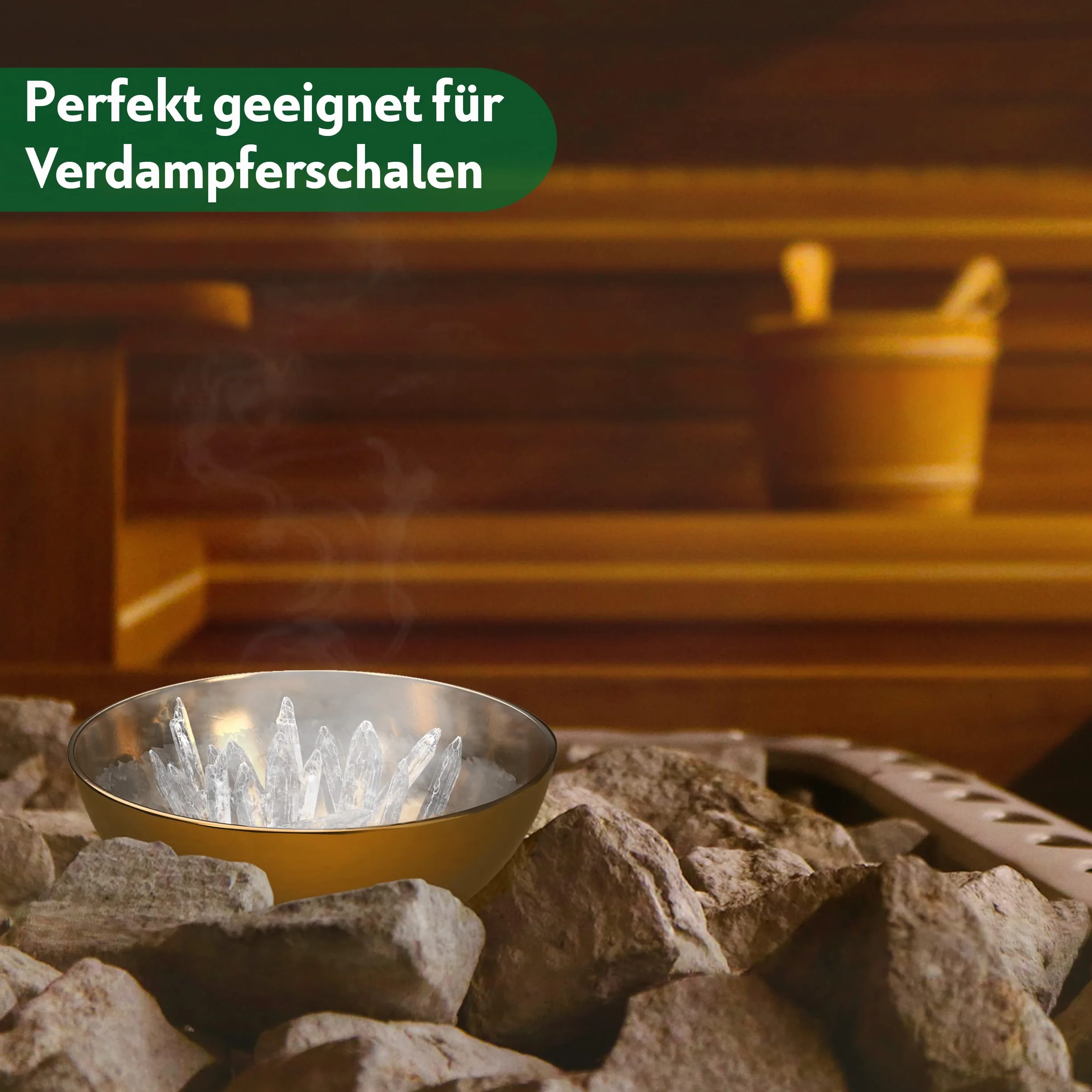CozyNature Sauna Menthol Crystals, Akcesoria do sauny, Napar do sauny, Kryształy do sauny (100 gramów)