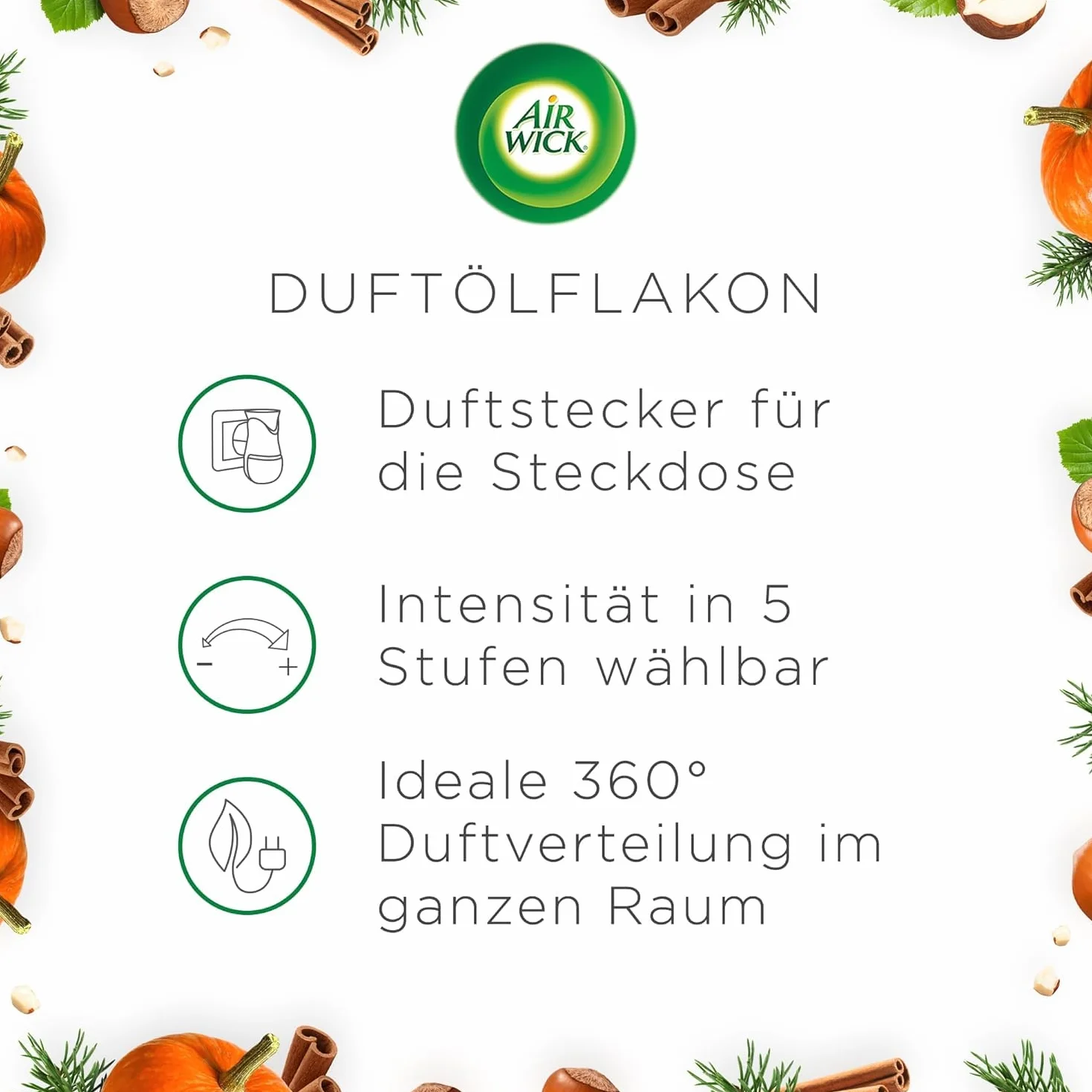Air Wick Spiced Pumpkin Magic Refill elektryczny odświeżacz powietrza