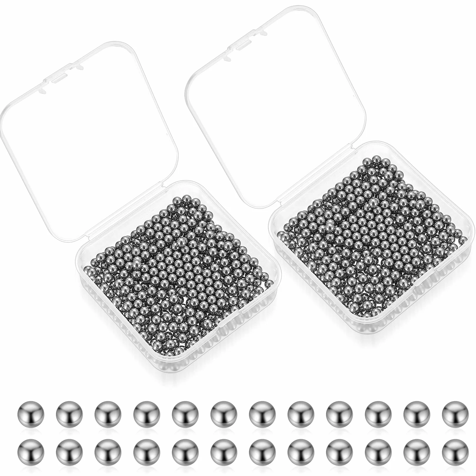 800 sztuk stalowych kulek czyszczących do butelek, stalowe kulki czyszczące do szklanych butelek, 4mm metalowe kulki do czyszczenia dekanterów, karafek, wazonów, dzbanoków na wino, czyszczenie kulek