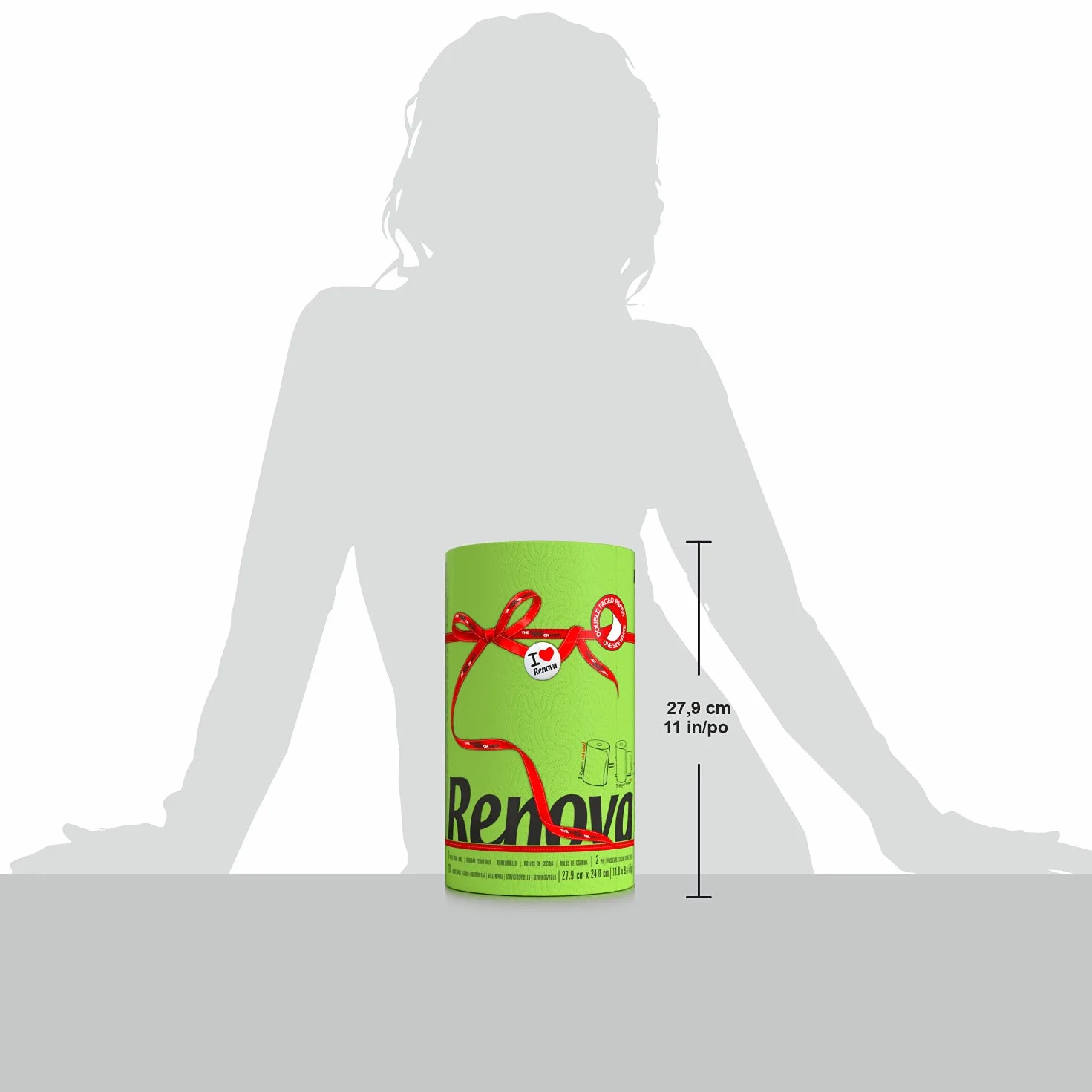 Renova Papier kuchenny Red Label zielony